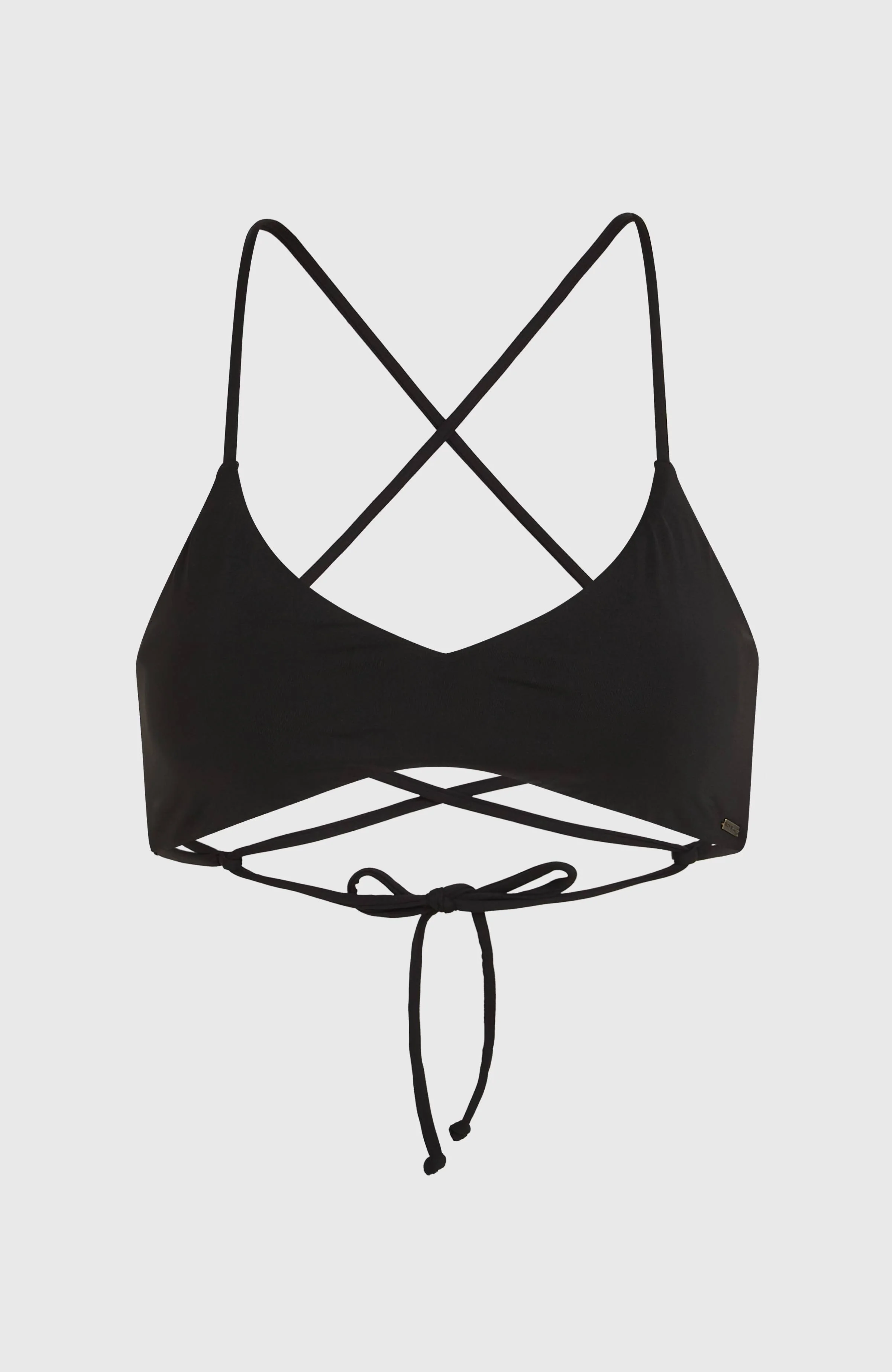 Huntington Bralette Bikini Top | Black Out
