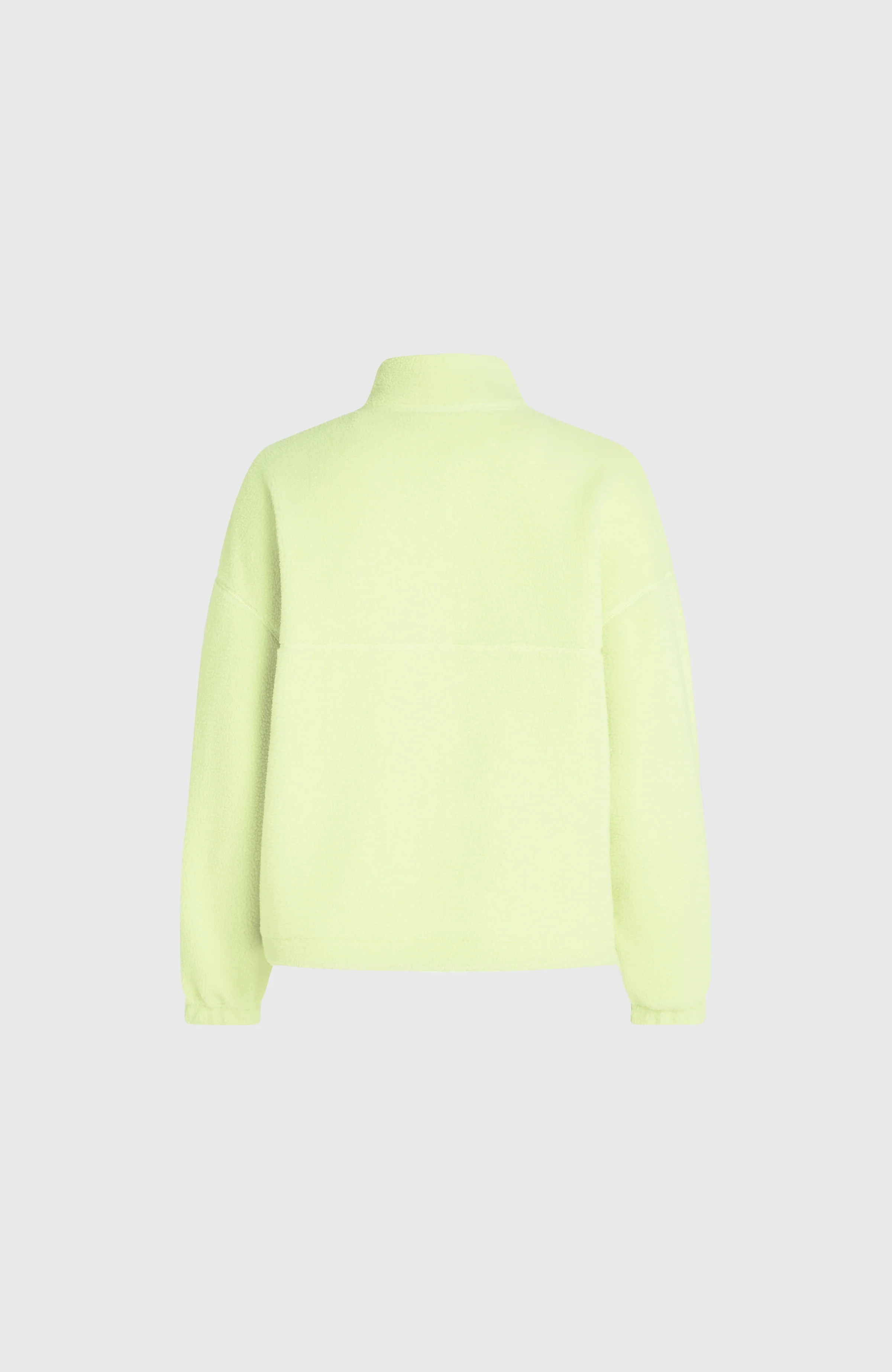 High-Pile Full-Zip Fleece | Lime Wash