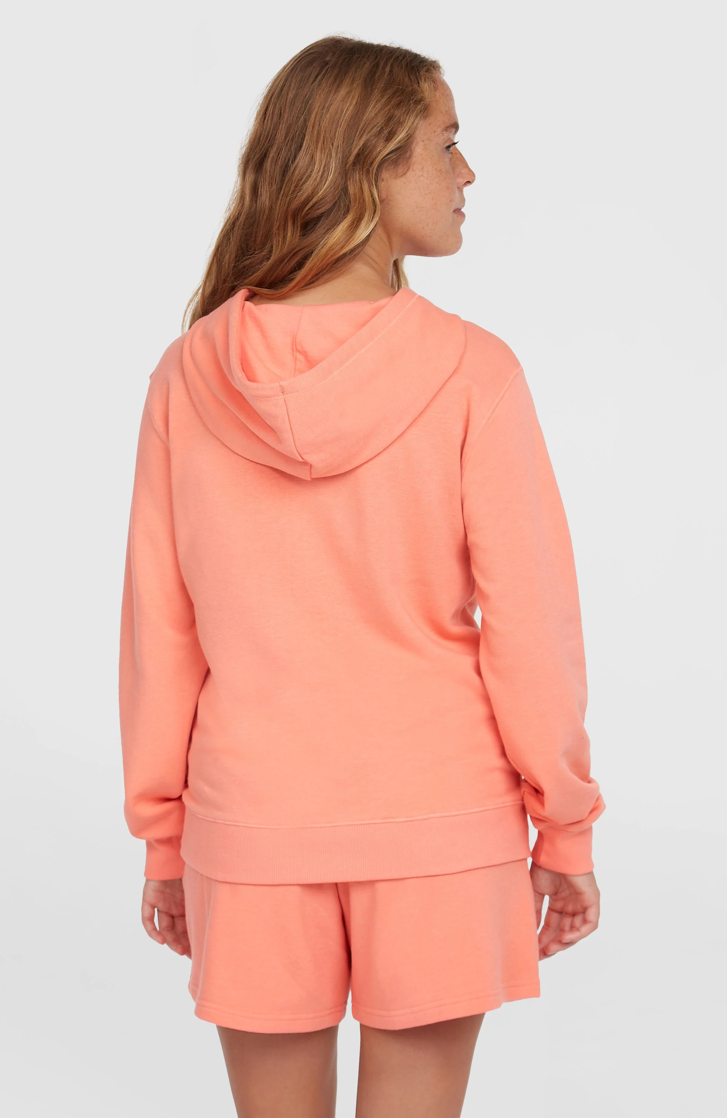 Essentials O'Neill Script Hoodie | Coral Pink