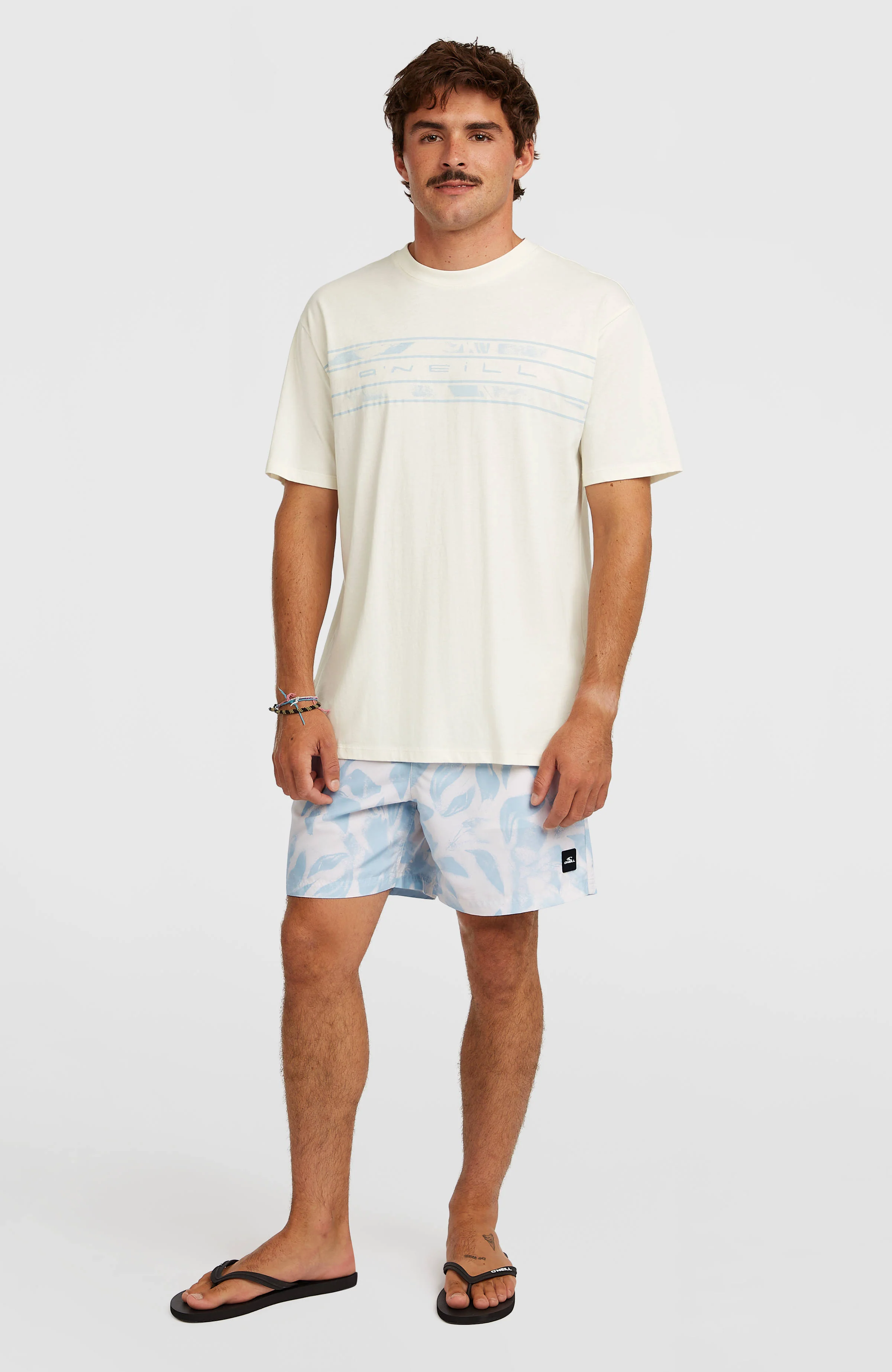 O'Neill Print 16'' Swimshorts | White Spray Flower