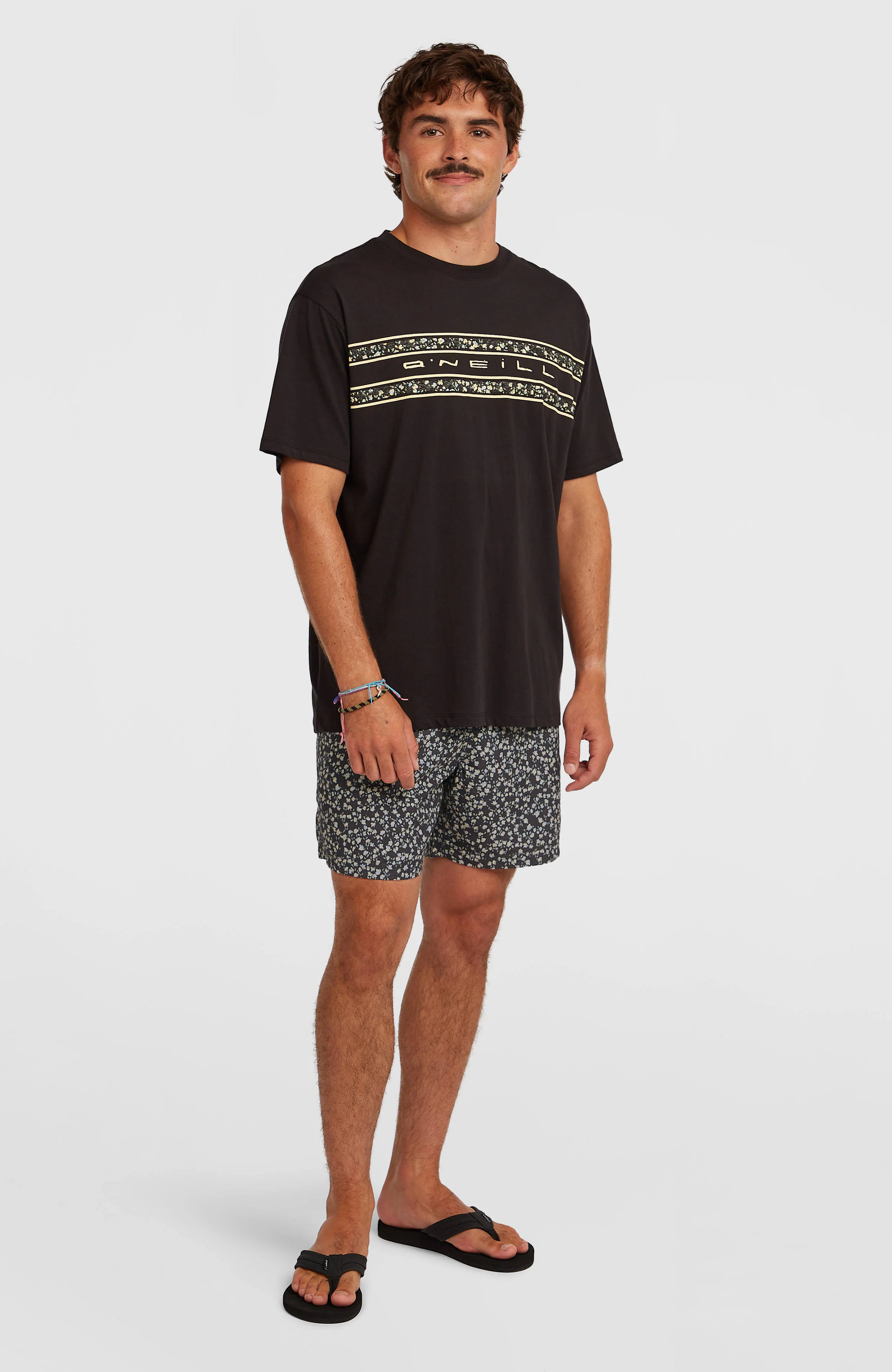 O'Neill Print 16'' Swimshorts | Black Dot Flower