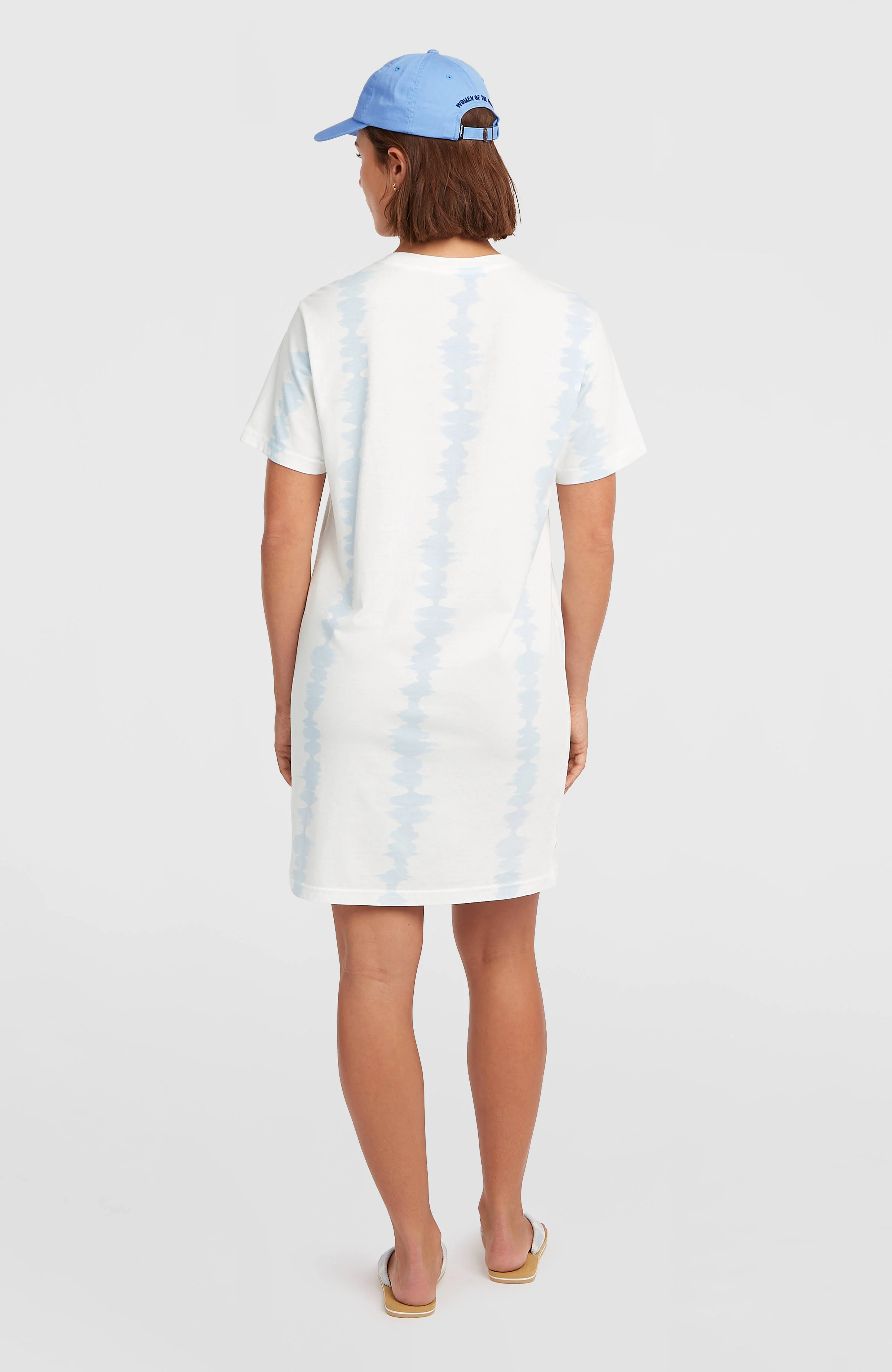 Women of the Wave T-Shirt Dress | White TDTee