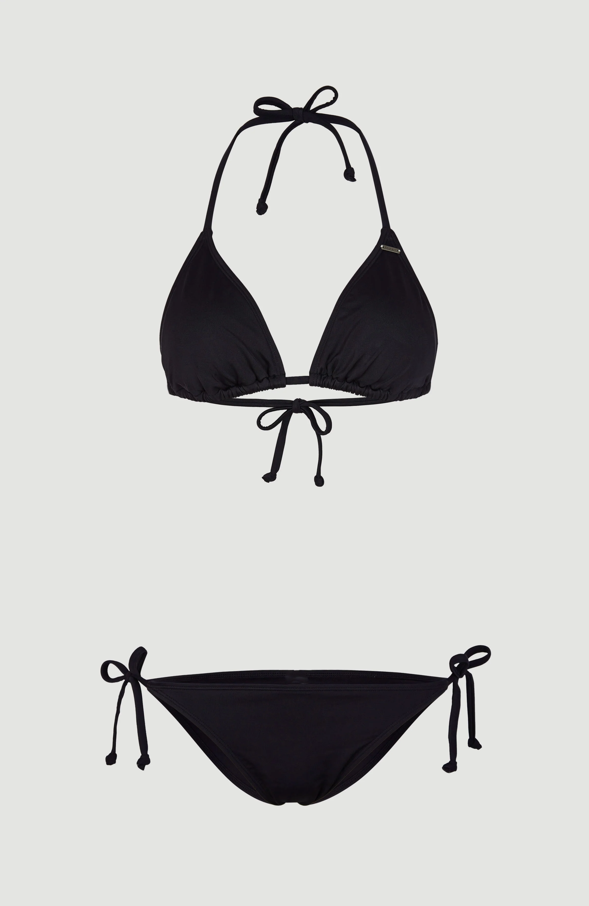 Essentials Capri Bondey Bikini Set | Black Out