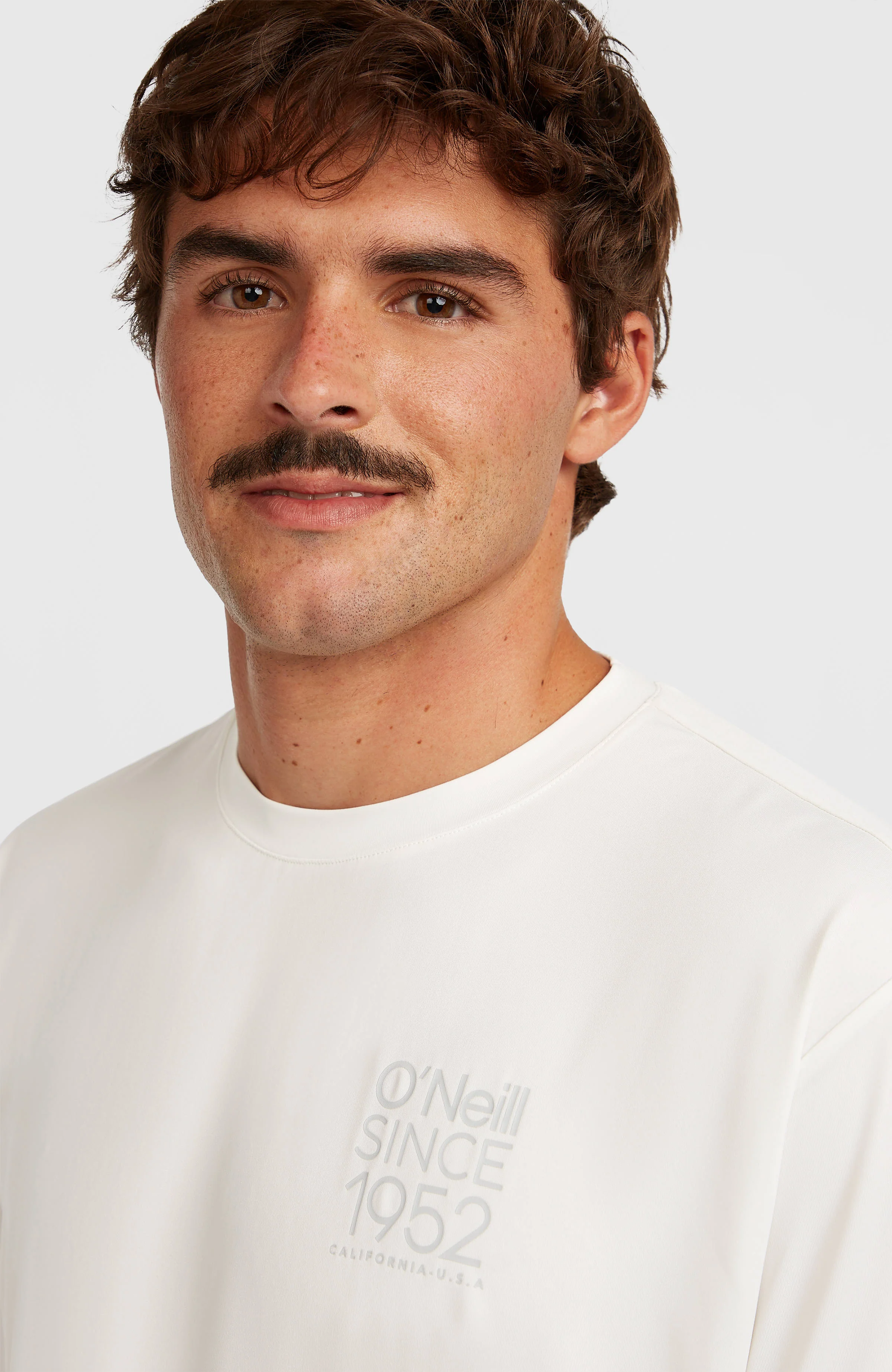 O'Neill Hybrid UPF 50+ Polygiene Back-Print T-Shirt | Snow White