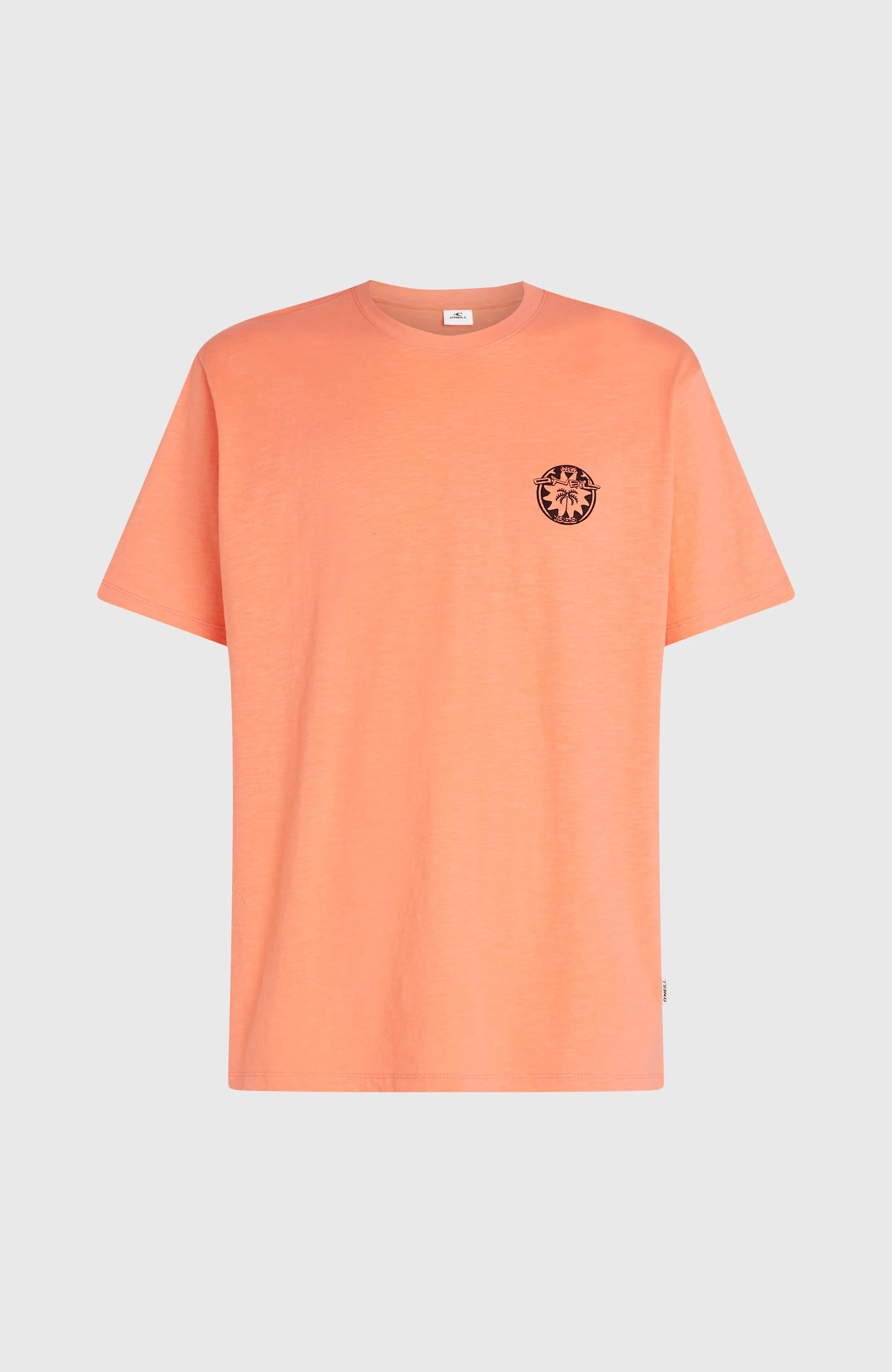 O’Neill Slub Back Print T-Shirt | Funky Peach
