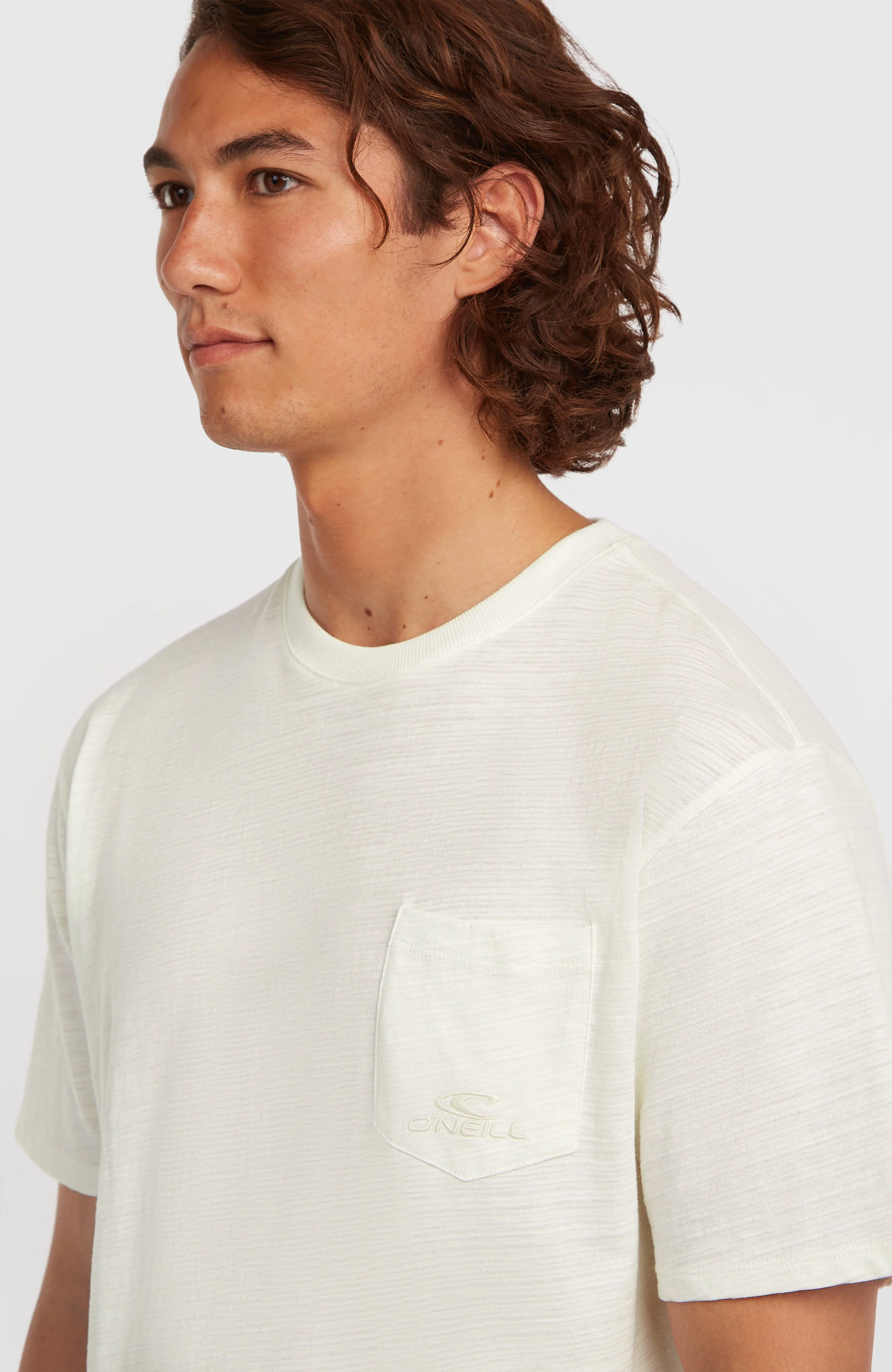 O'Neill Slub Chest Pocket T-Shirt | Snow White