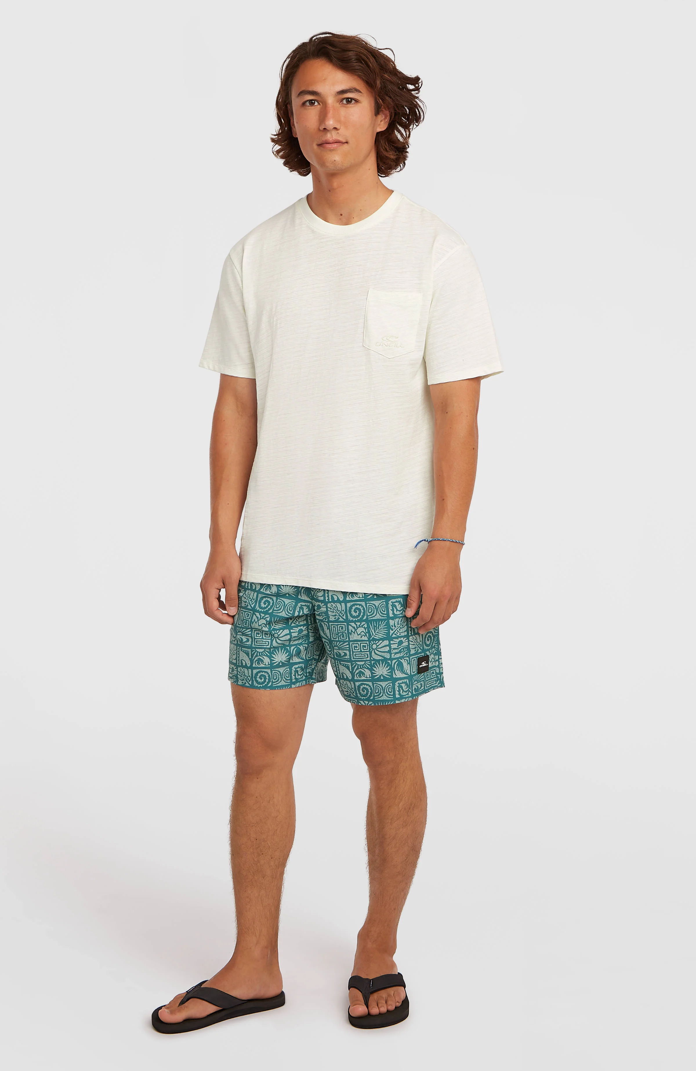 O'Neill Slub Chest Pocket T-Shirt | Snow White