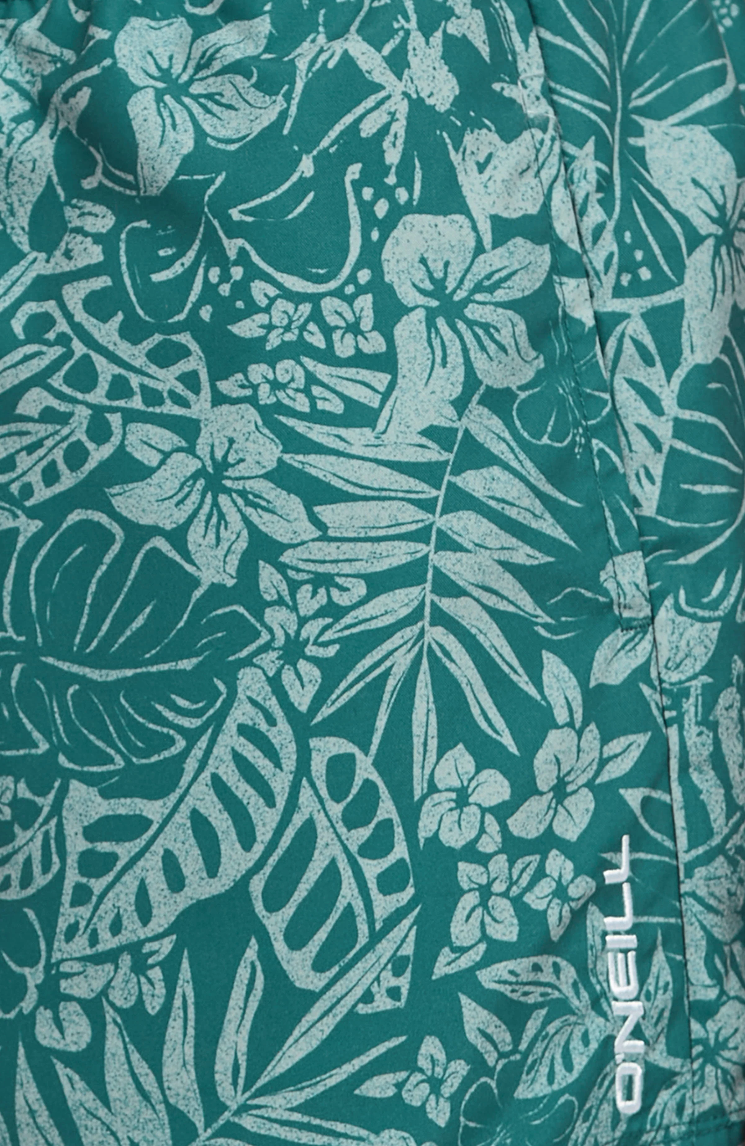 Essentials 12'' All-Over Print Swimshorts | Green Island Sky