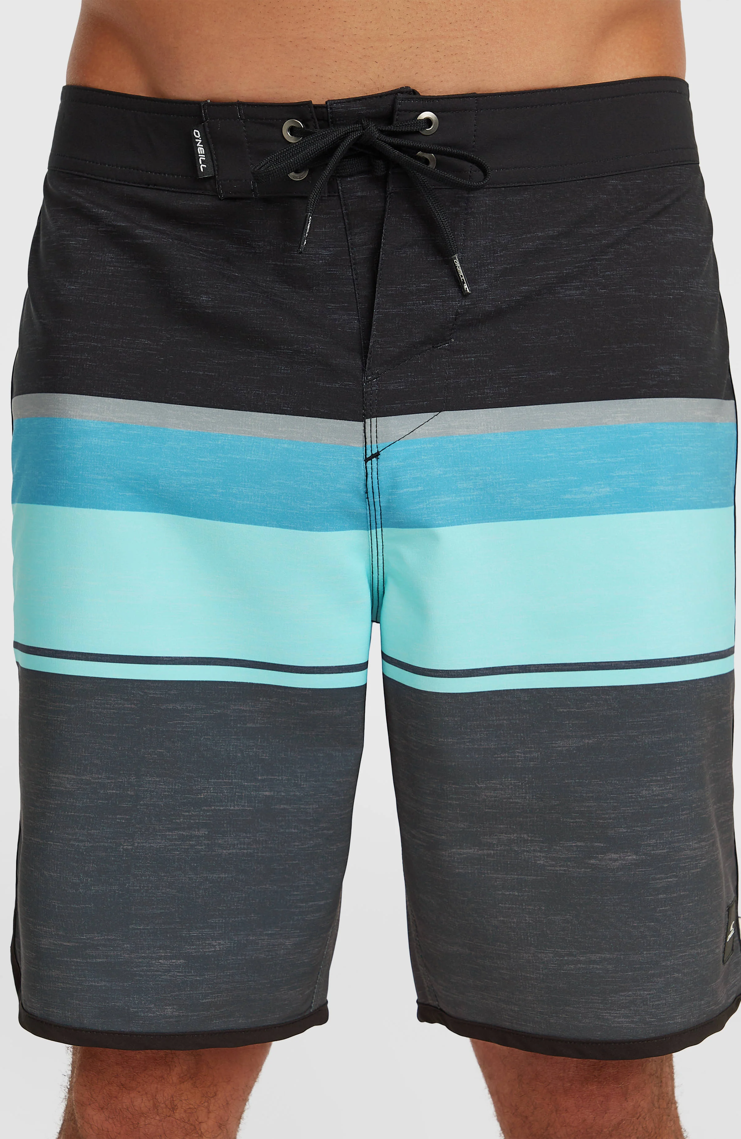 Lennox Scallop 19'' Boardshorts | Phantom Lennox Scallop