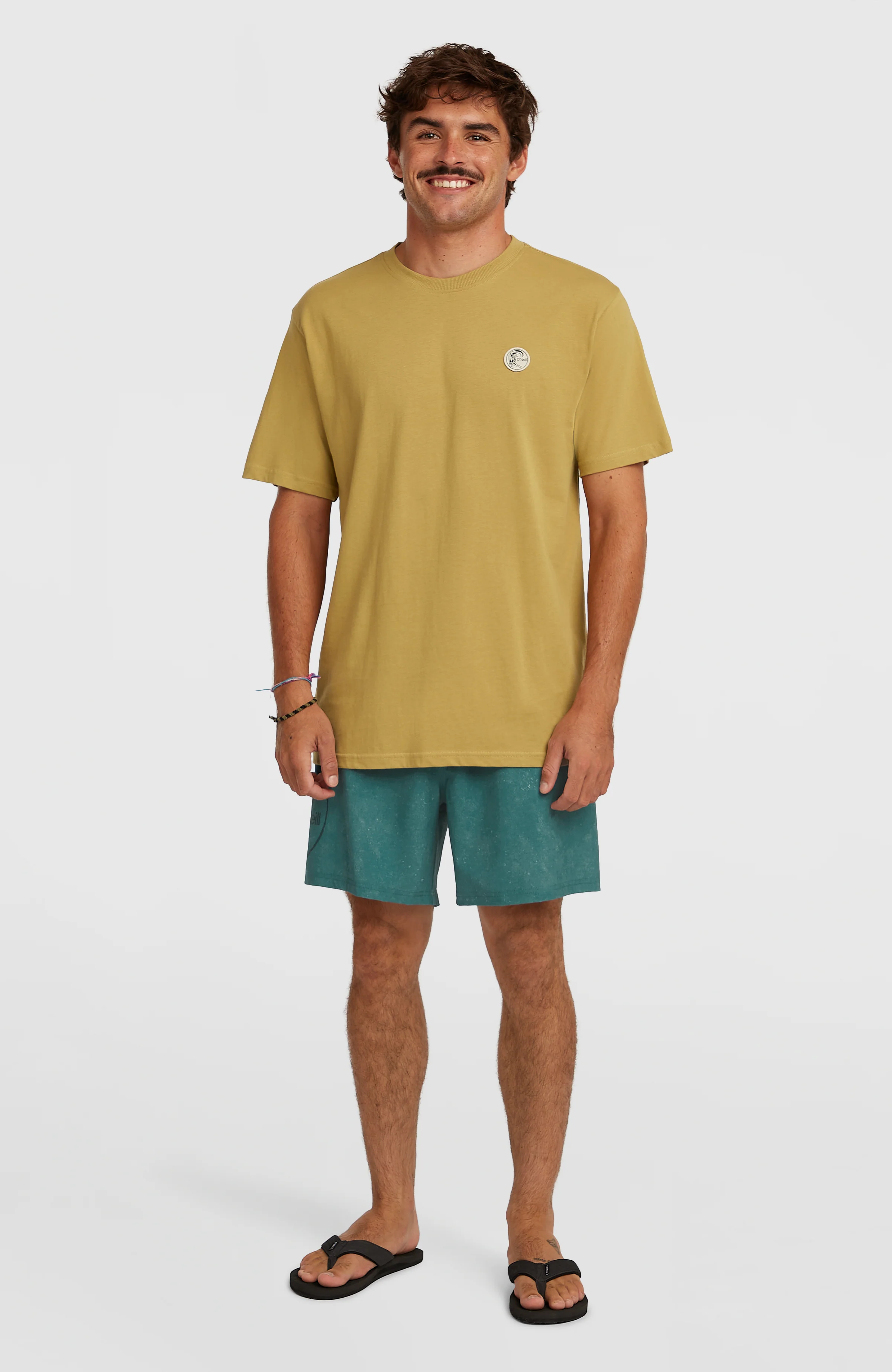 O'Riginals Cali Ocean 16'' Swimshorts | Green Originals Acid Wash