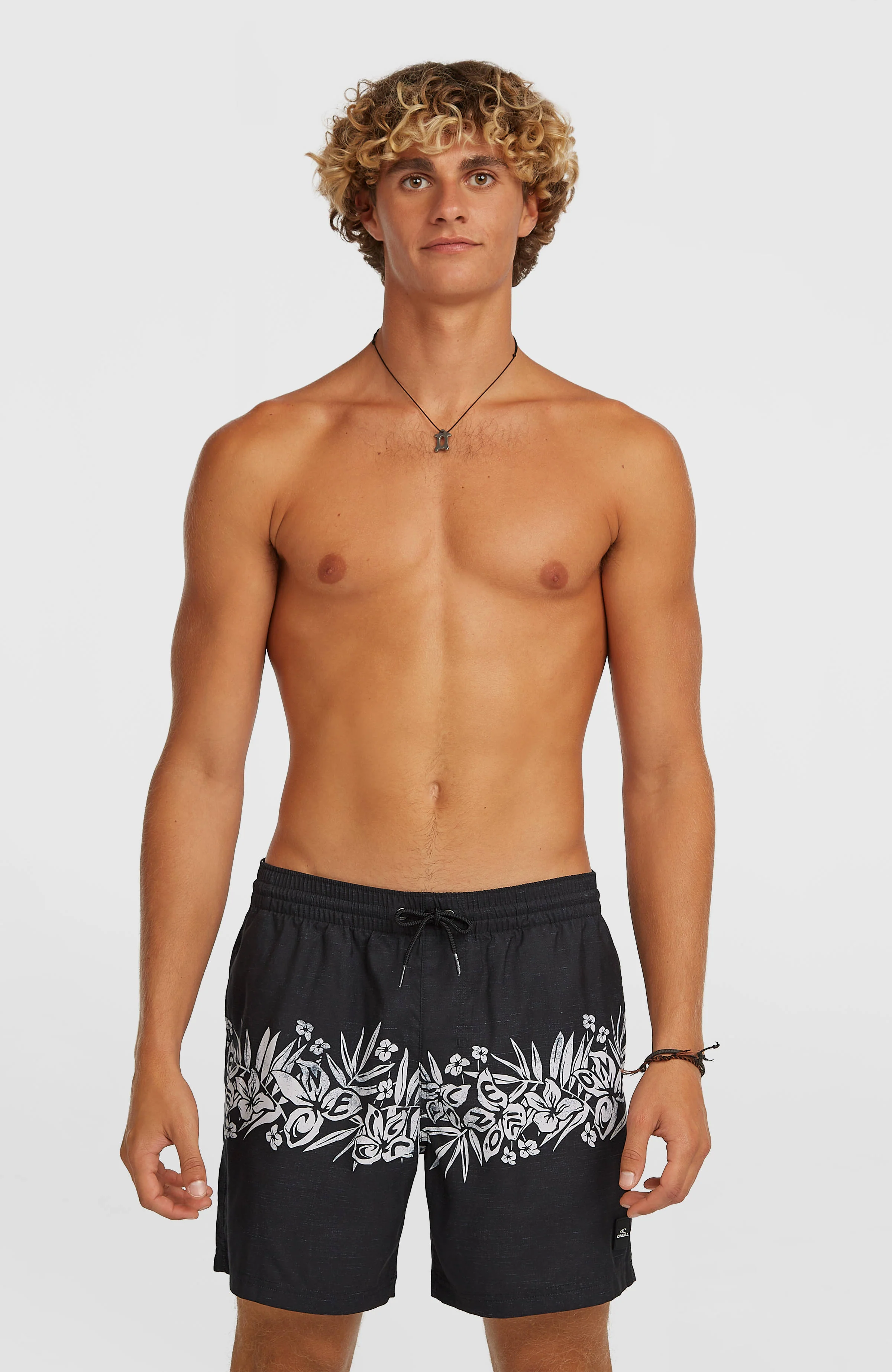 2895-o-neill-uni-flower-16-swimshorts-black-tropical-stripe-1.webp O'Neill Uni Flower 16'' Swimshorts | Black Tropical Stripe