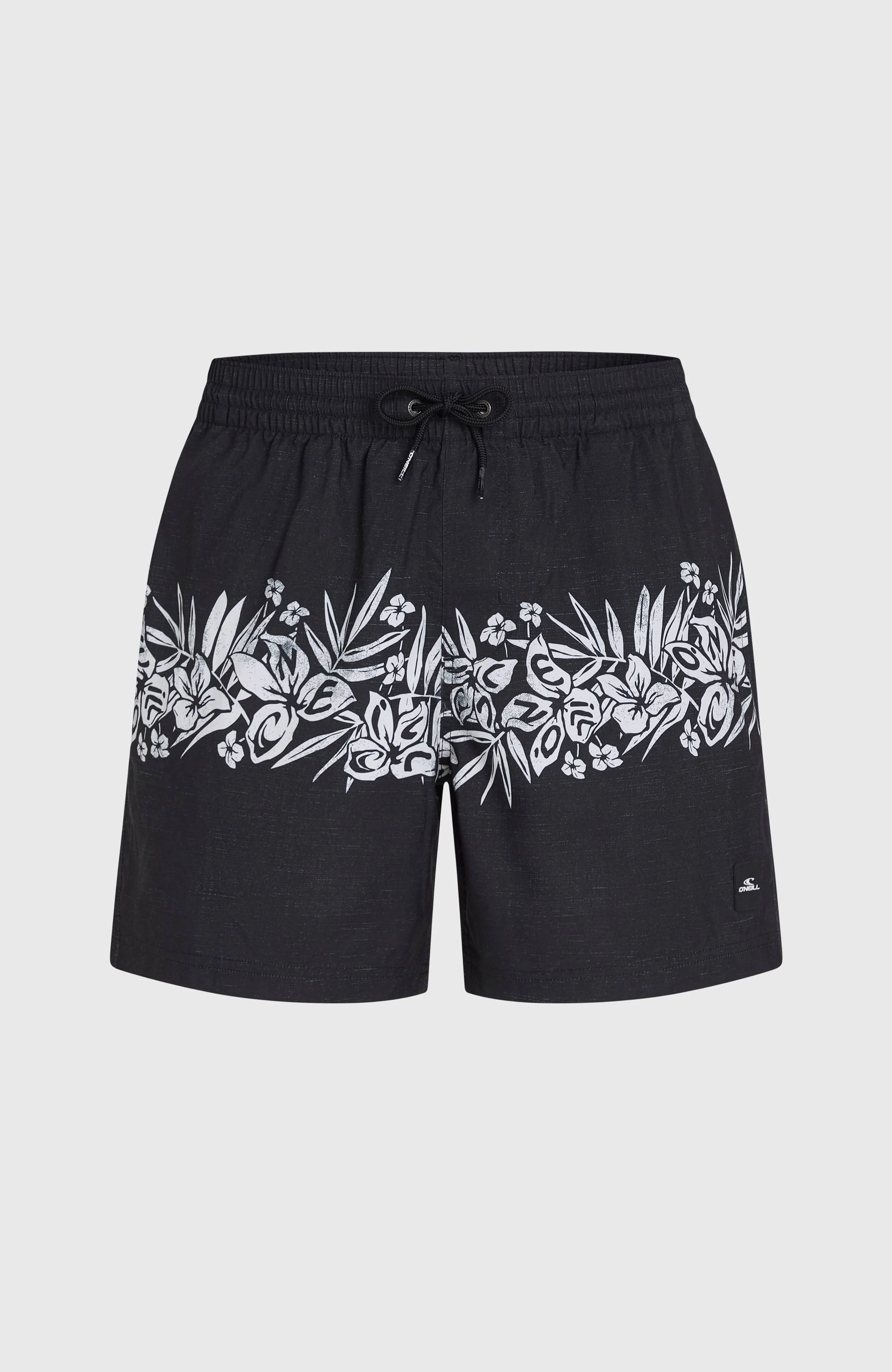 O'Neill Uni Flower 16'' Swimshorts | Black Tropical Stripe