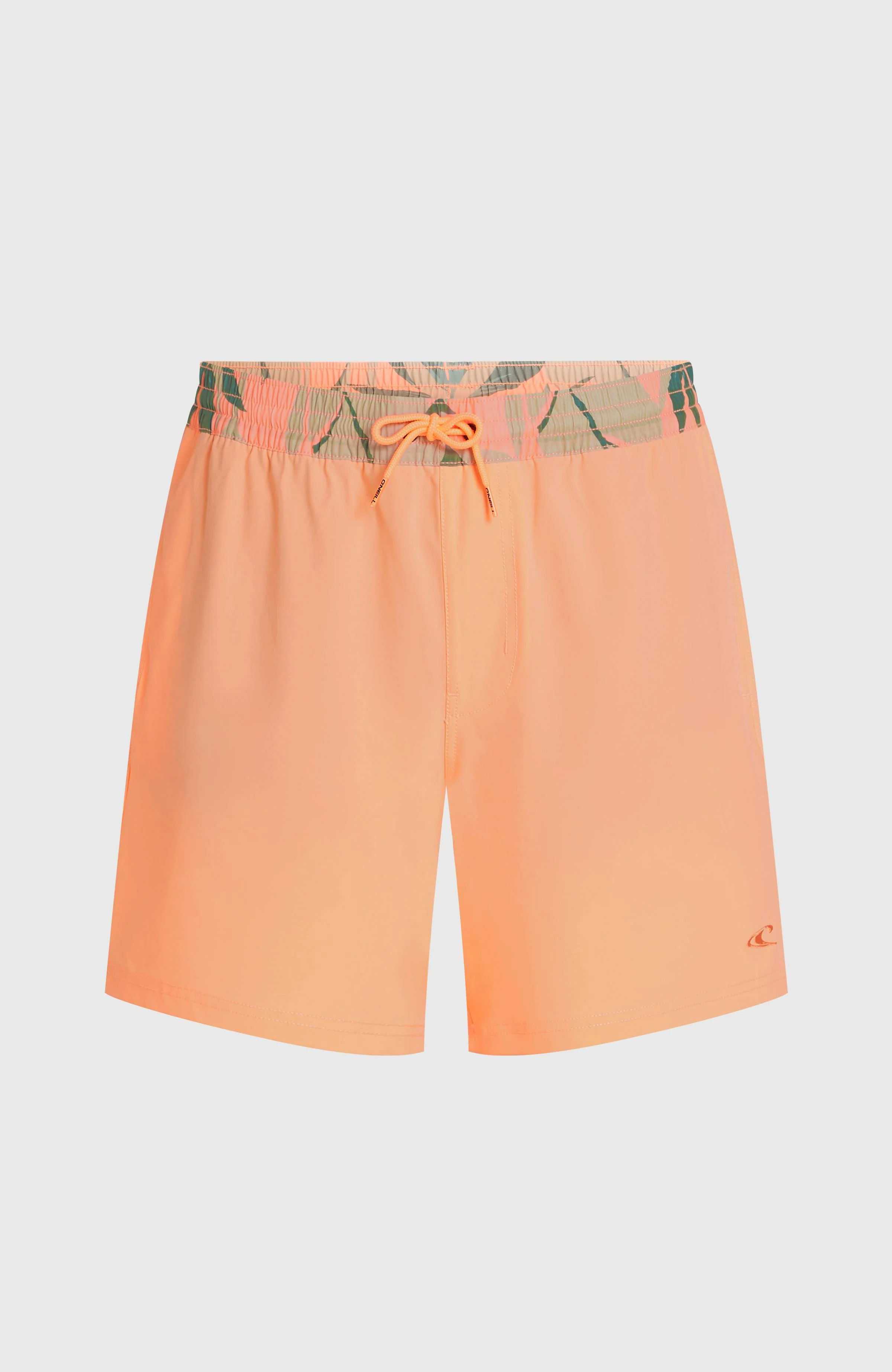 Pocket Print 16'' Swimshorts | Funky Peach