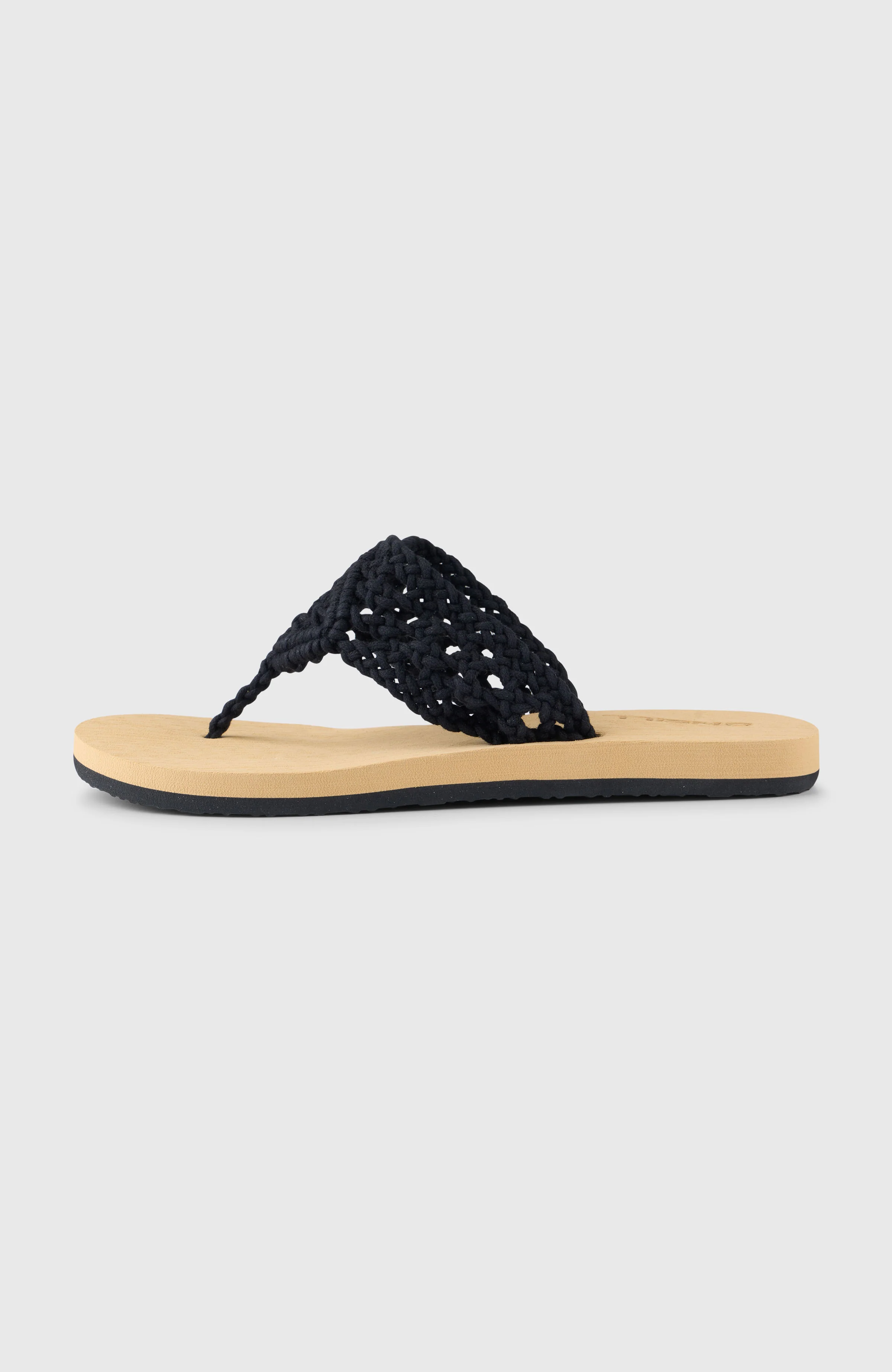 Ditsy Crochet Sandals | Black Out