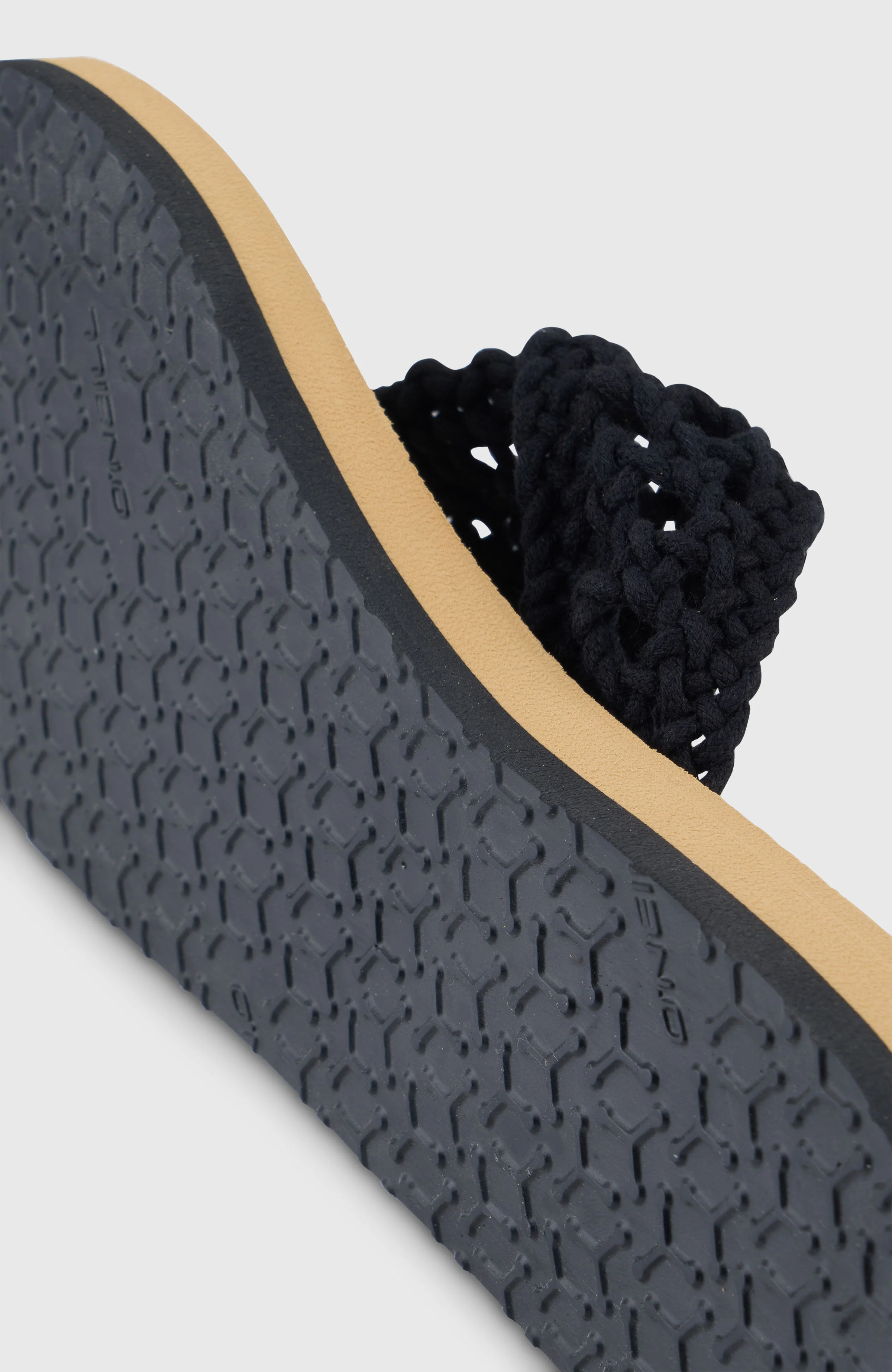 Ditsy Crochet Sandals | Black Out