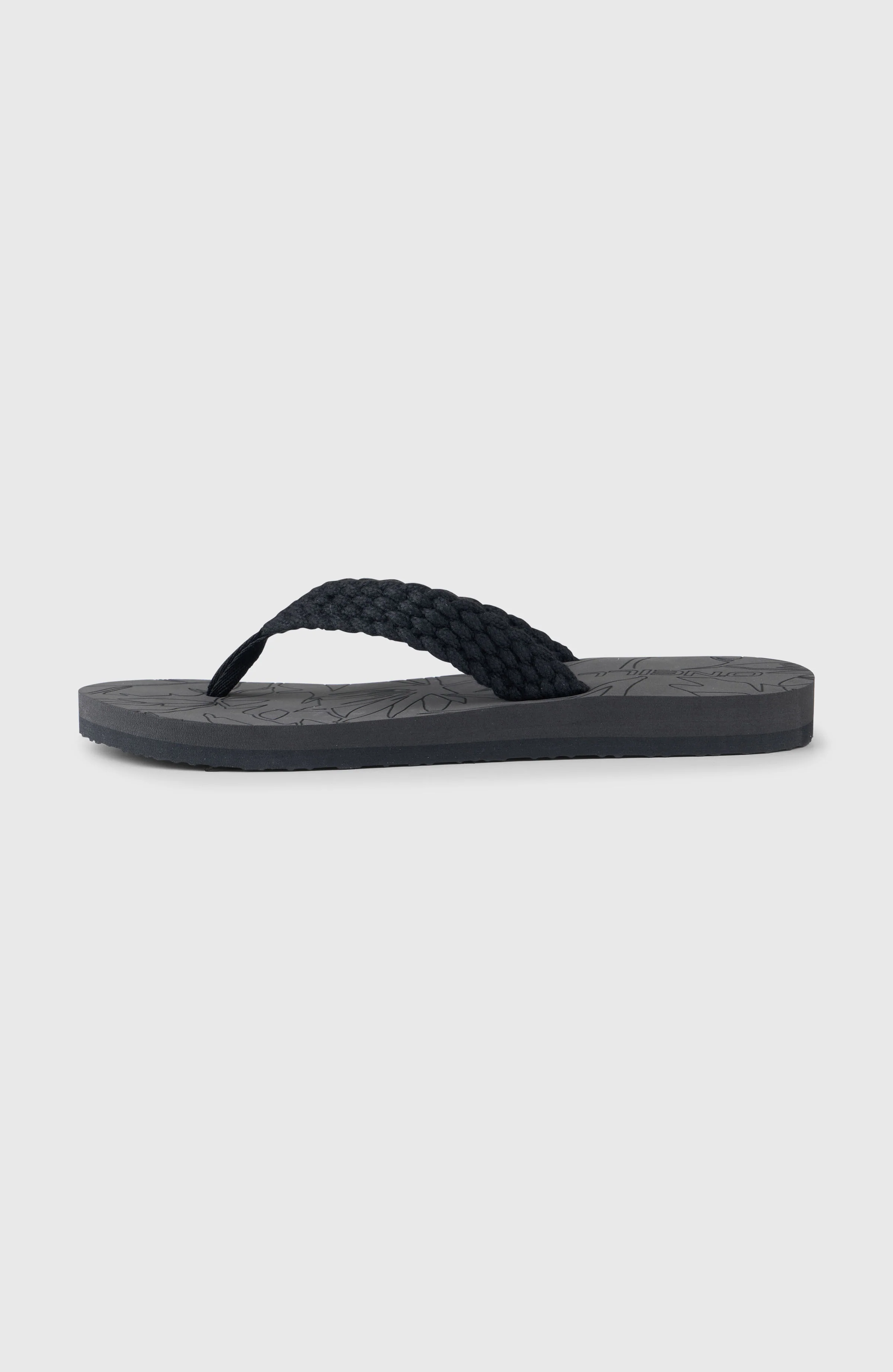 O'Neill Floral Sandals | Black Out