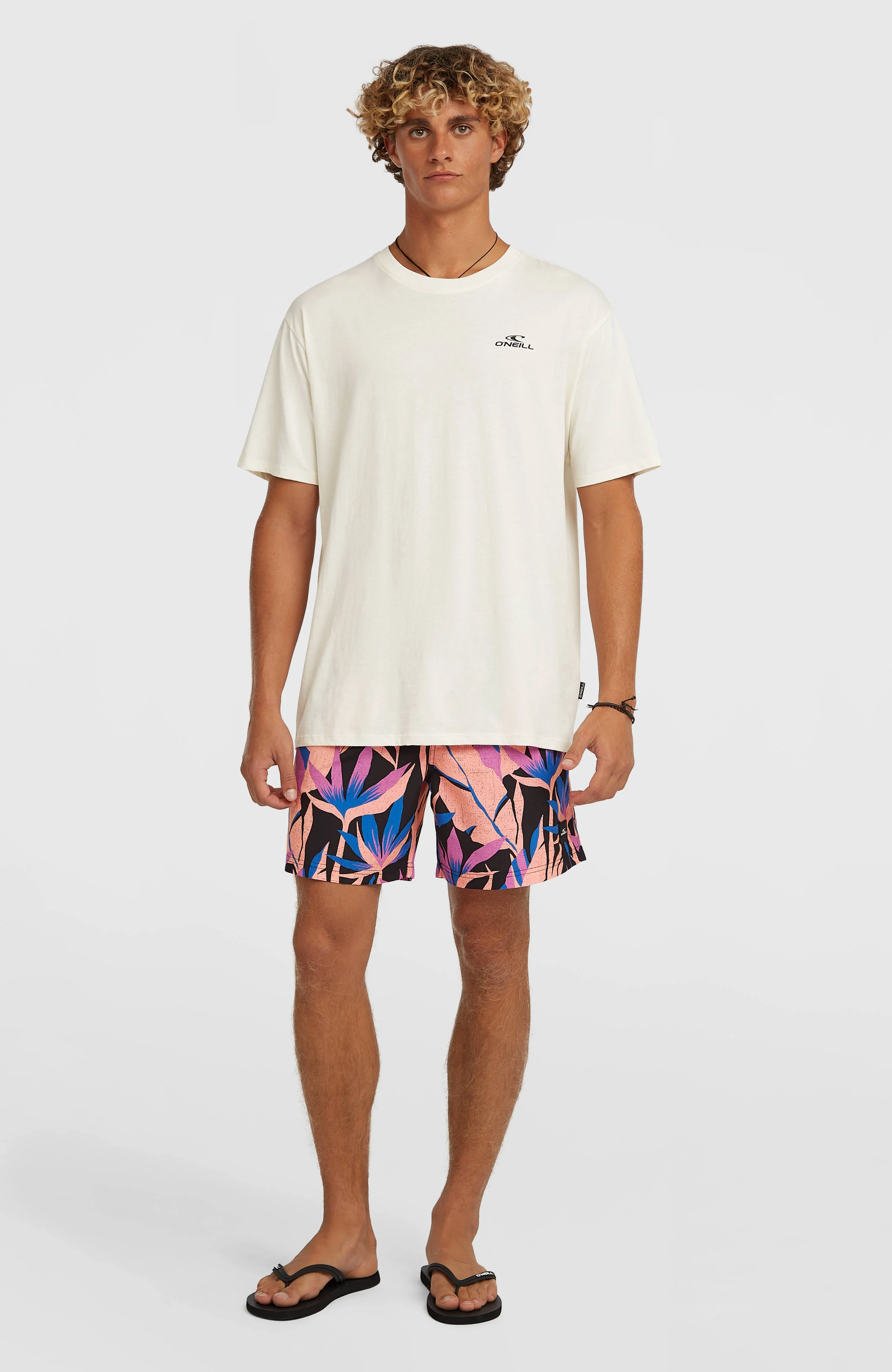 O'Neill Print 16'' Swimshorts | Black Tropicana Big