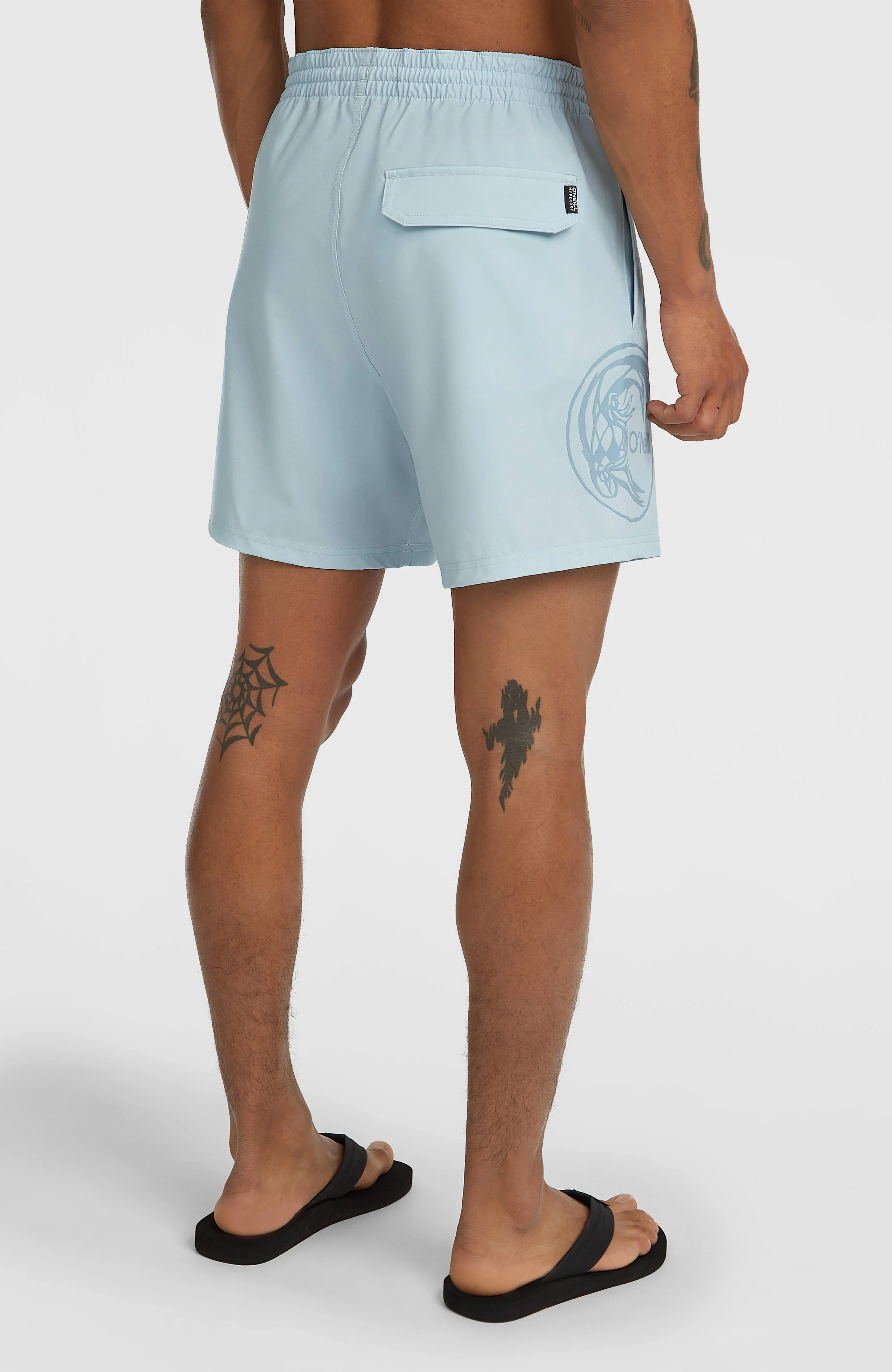 O'Riginals Cali Ocean 16'' Swimshorts | Light Blue O'iginals Acid Wash