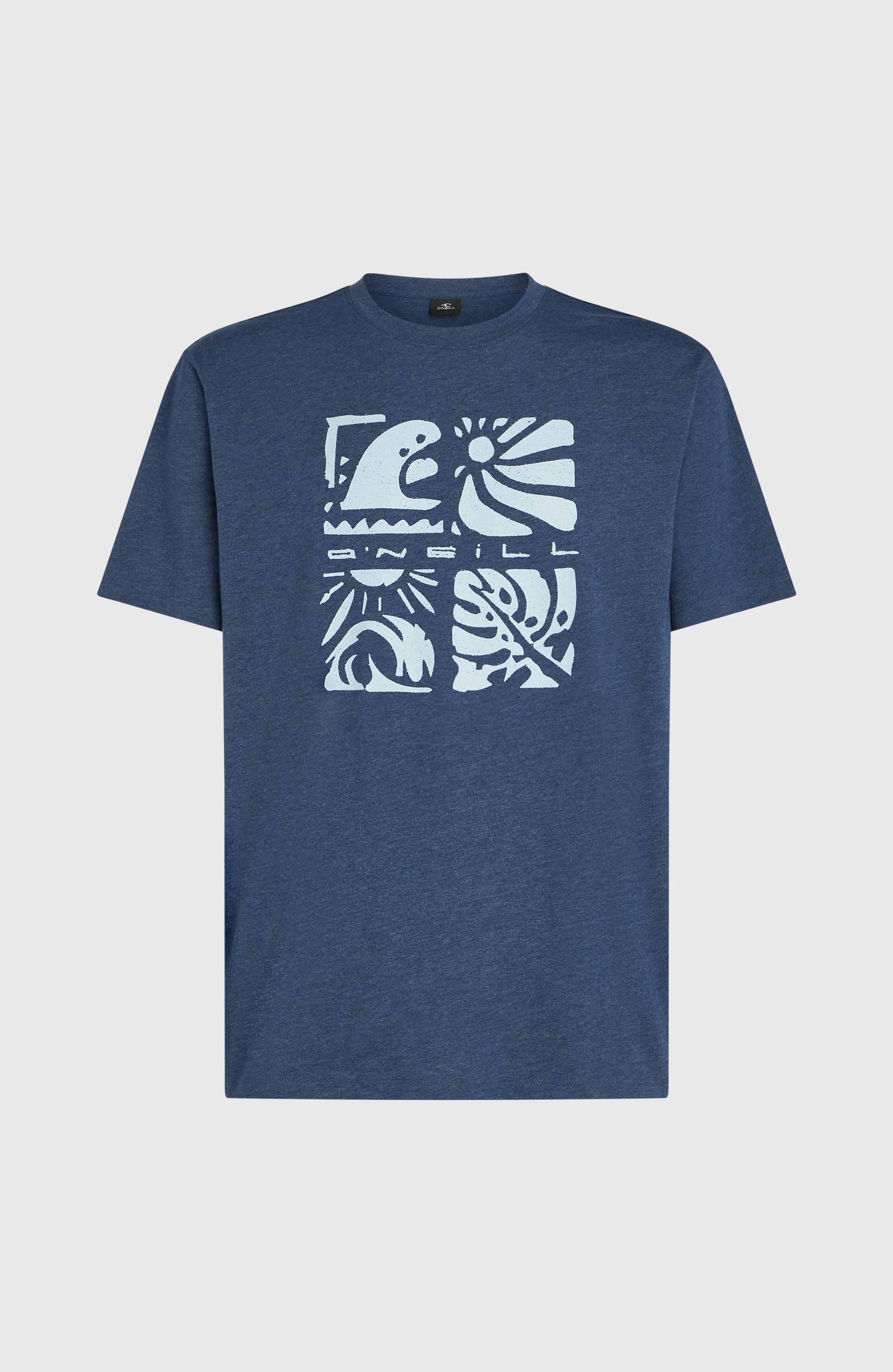 O’Neill Melange Front Print T-Shirt | English Evening