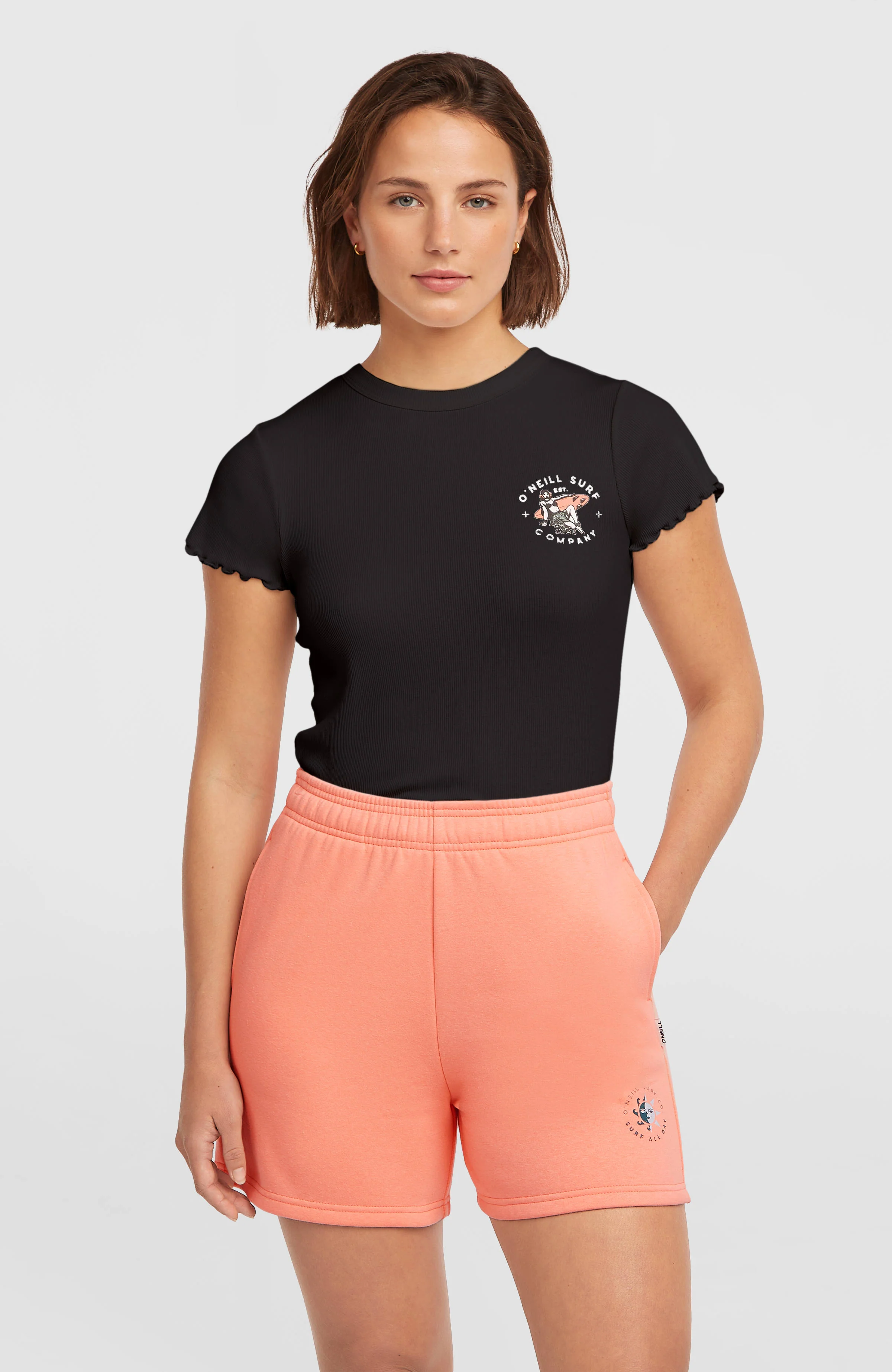 3830-summer-musthave-sweatshorts-funky-peach-1.webp Summer Musthave Sweatshorts | Funky Peach