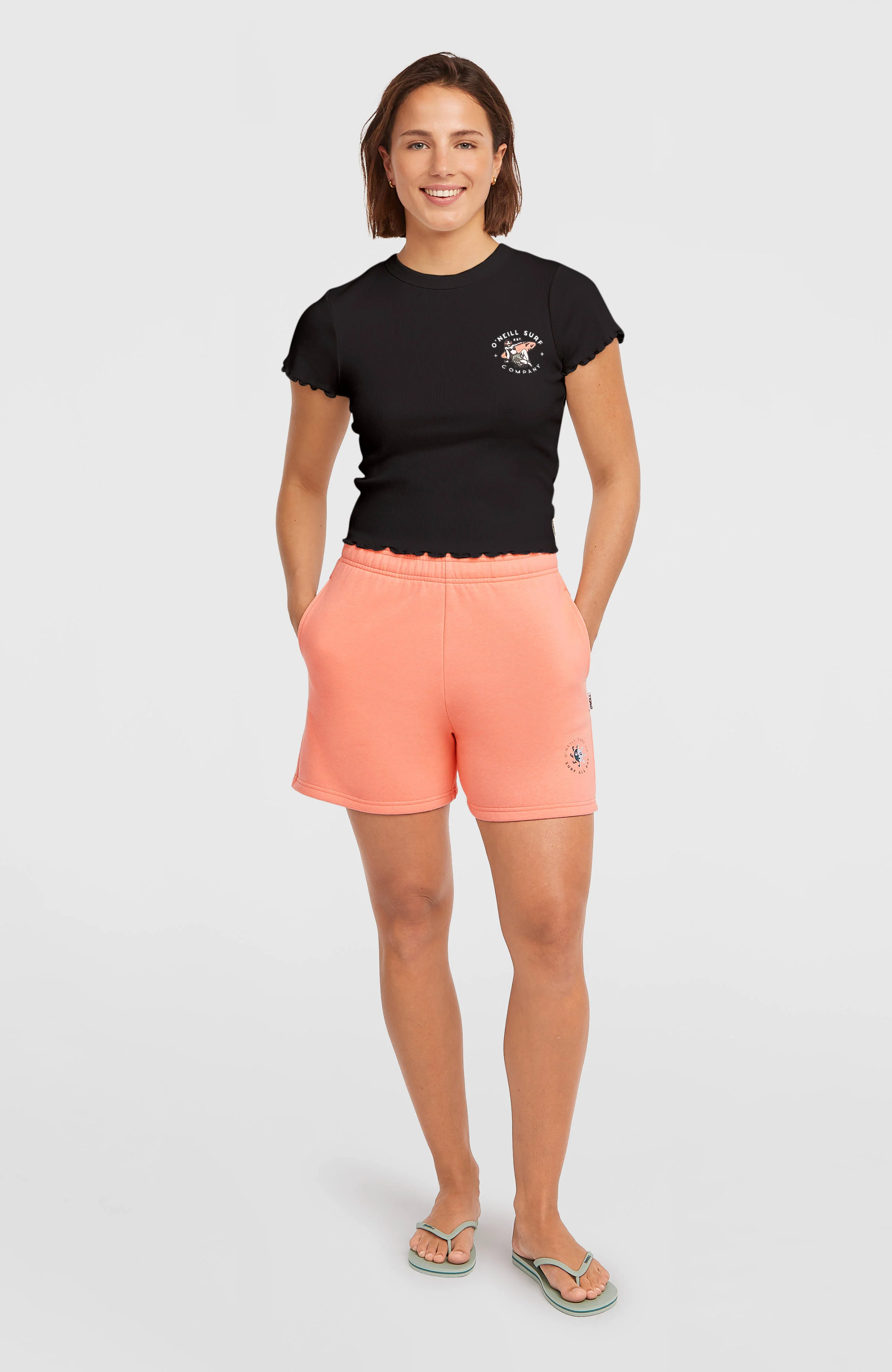 Summer Musthave Sweatshorts | Funky Peach