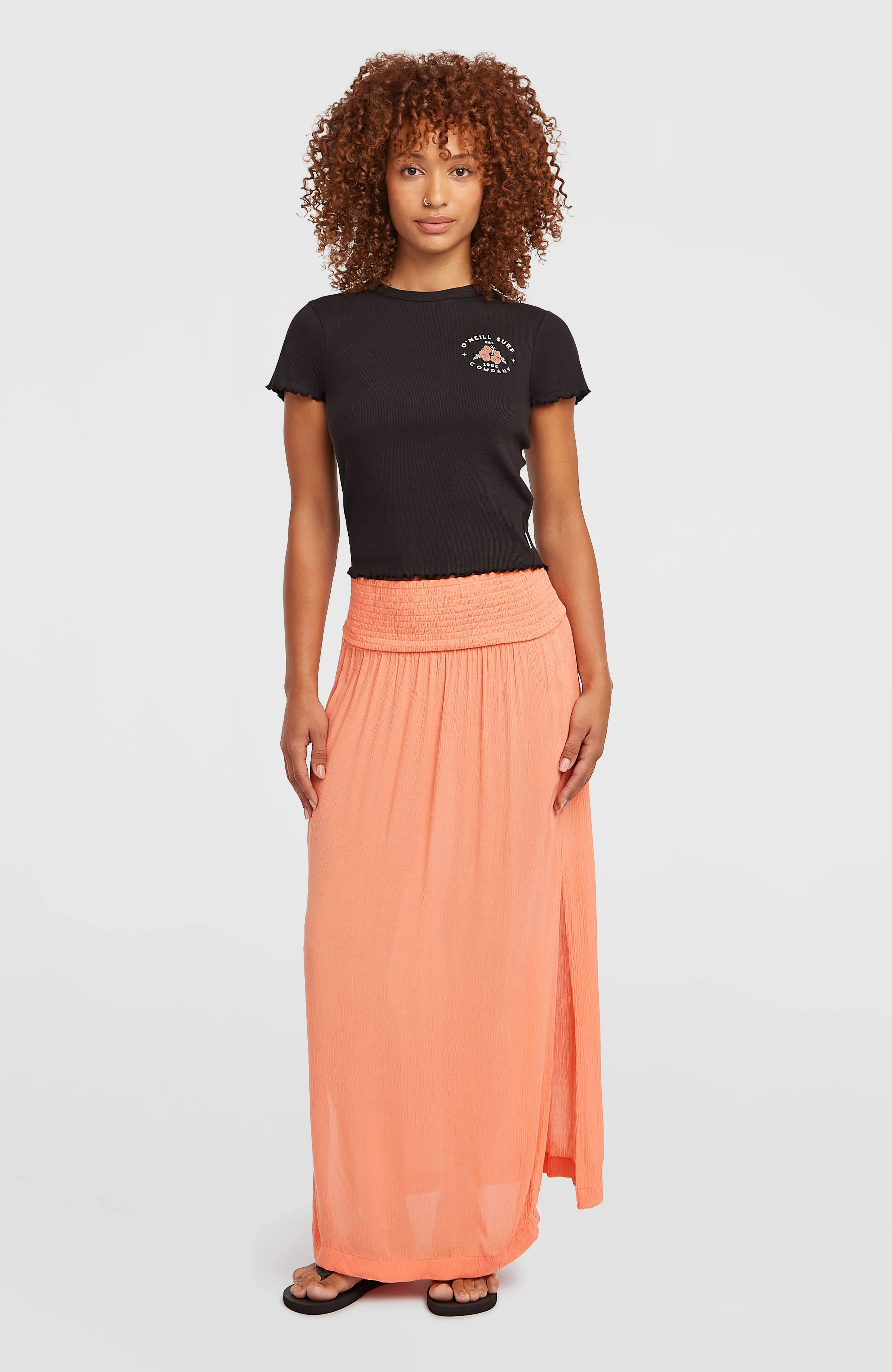 3870-johnny-maxi-skirt-funky-peach-1.webp Johnny Maxi Skirt | Funky Peach