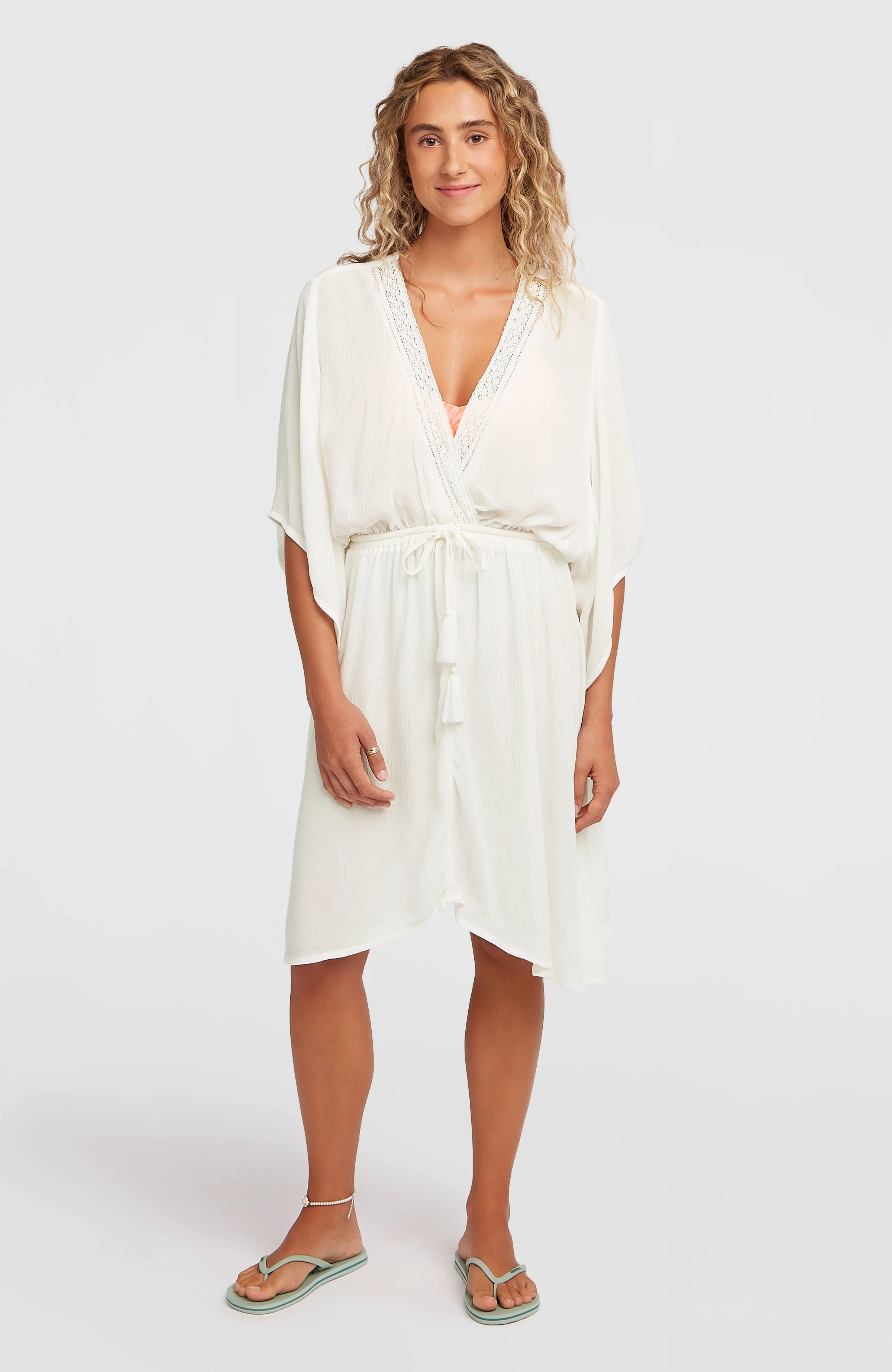 4059-essentials-tokeena-cover-up-dress-snow-white-1.webp Essentials Tokeena Cover Up Dress | Snow White