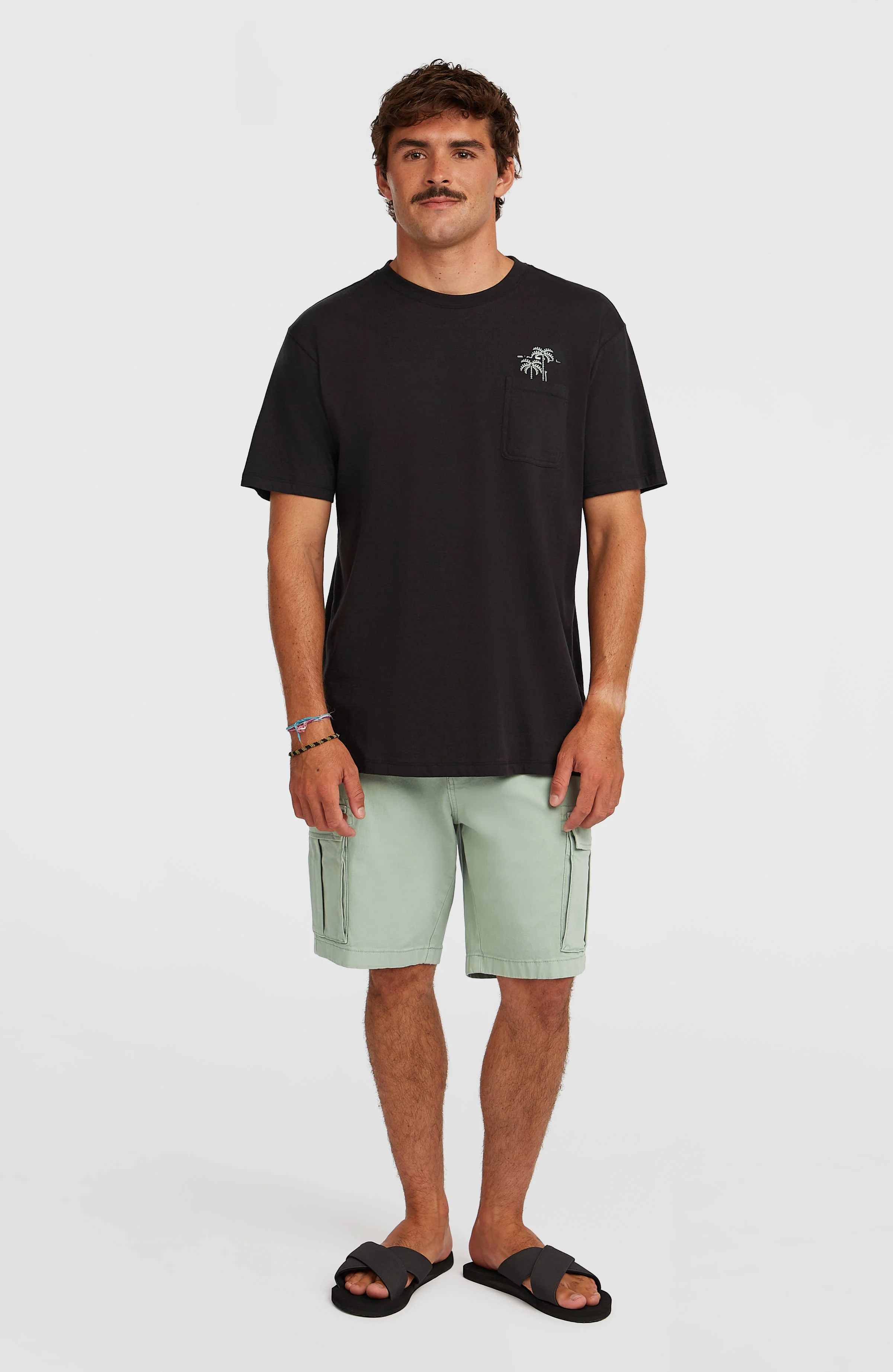 Chest Pocket T-Shirt | Black Out