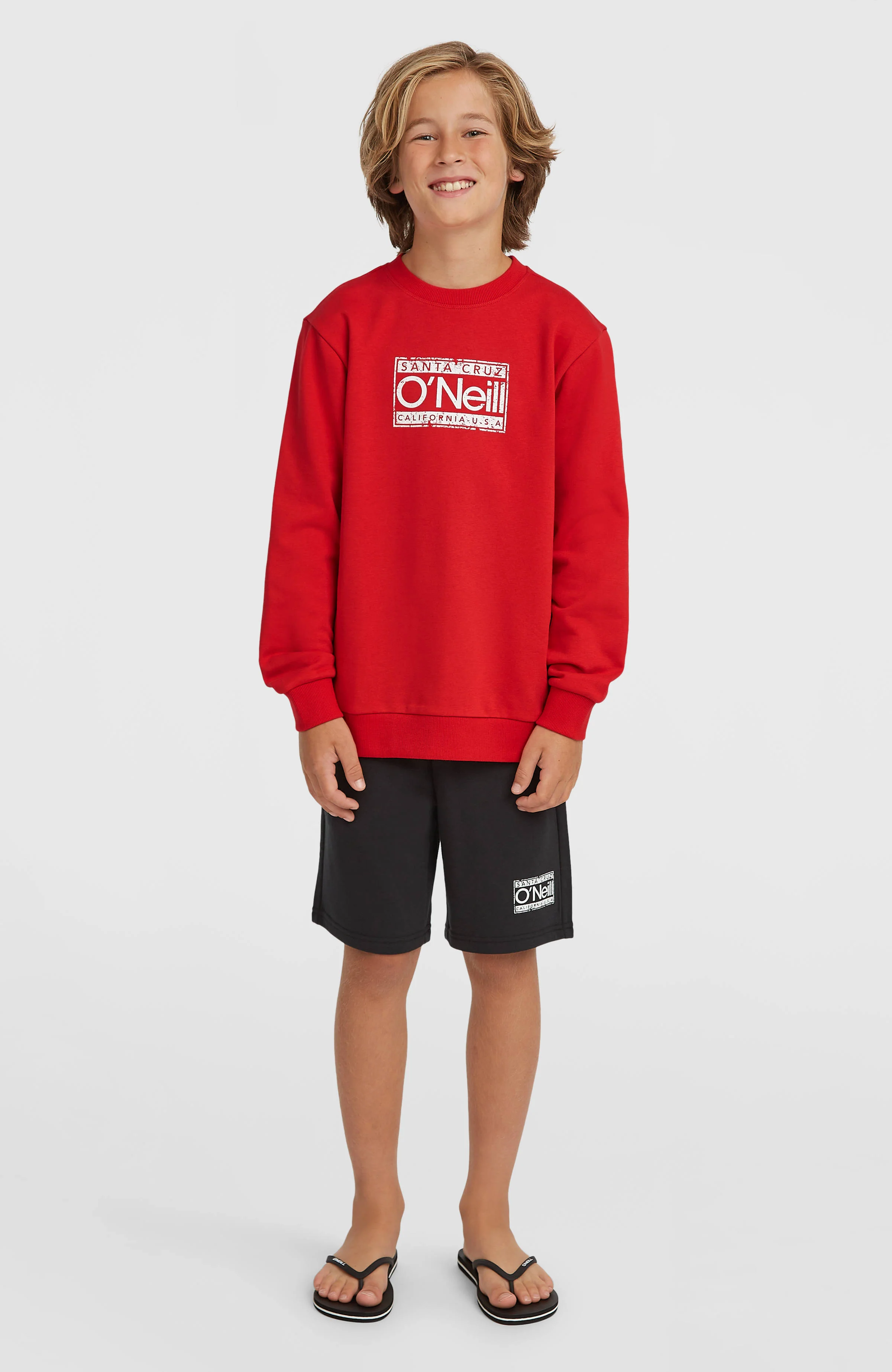 Cali Crew Sweatshirt | High Risk Red