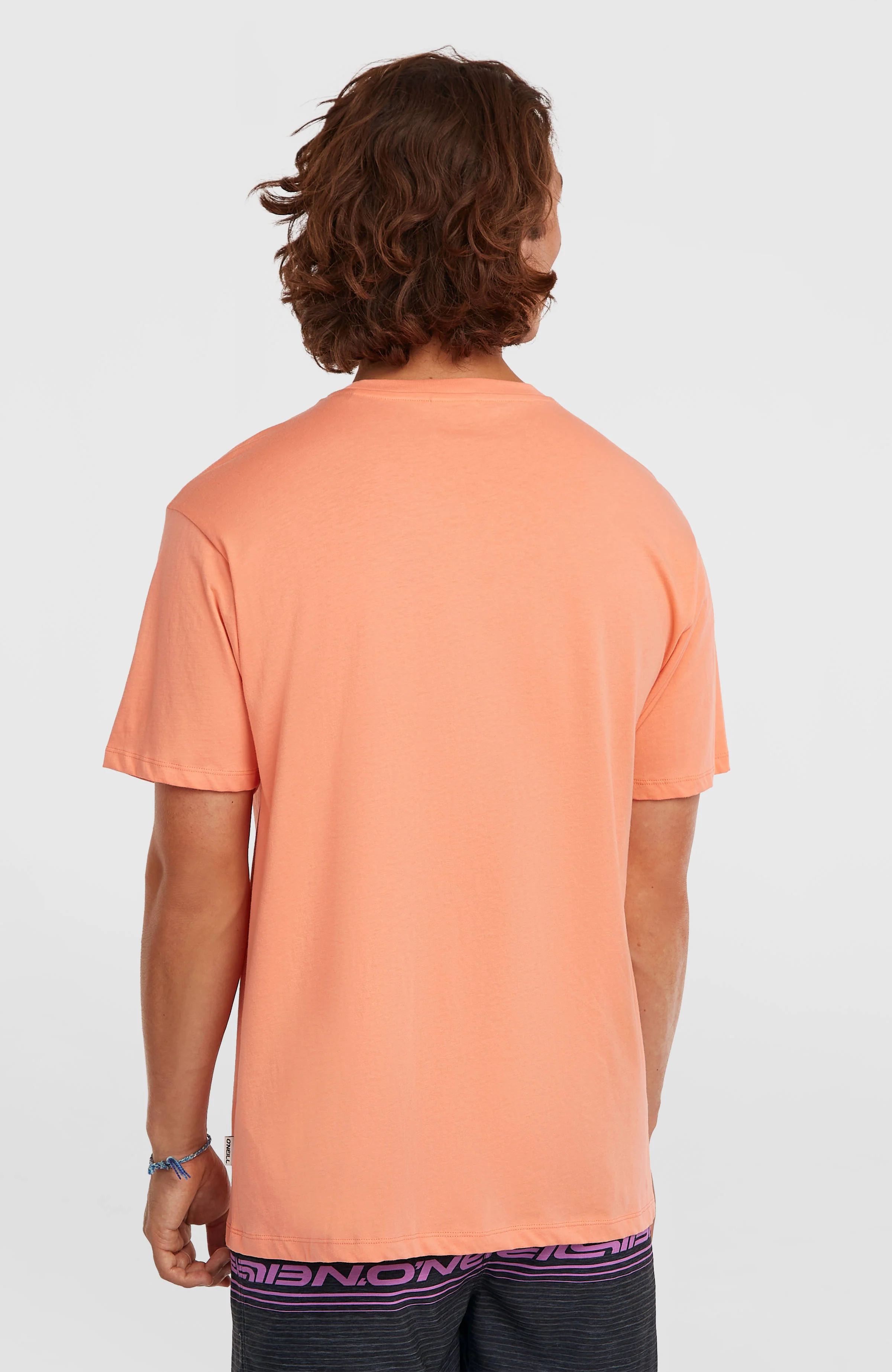 O’Neill Logo Stripe T-Shirt | Funky Peach