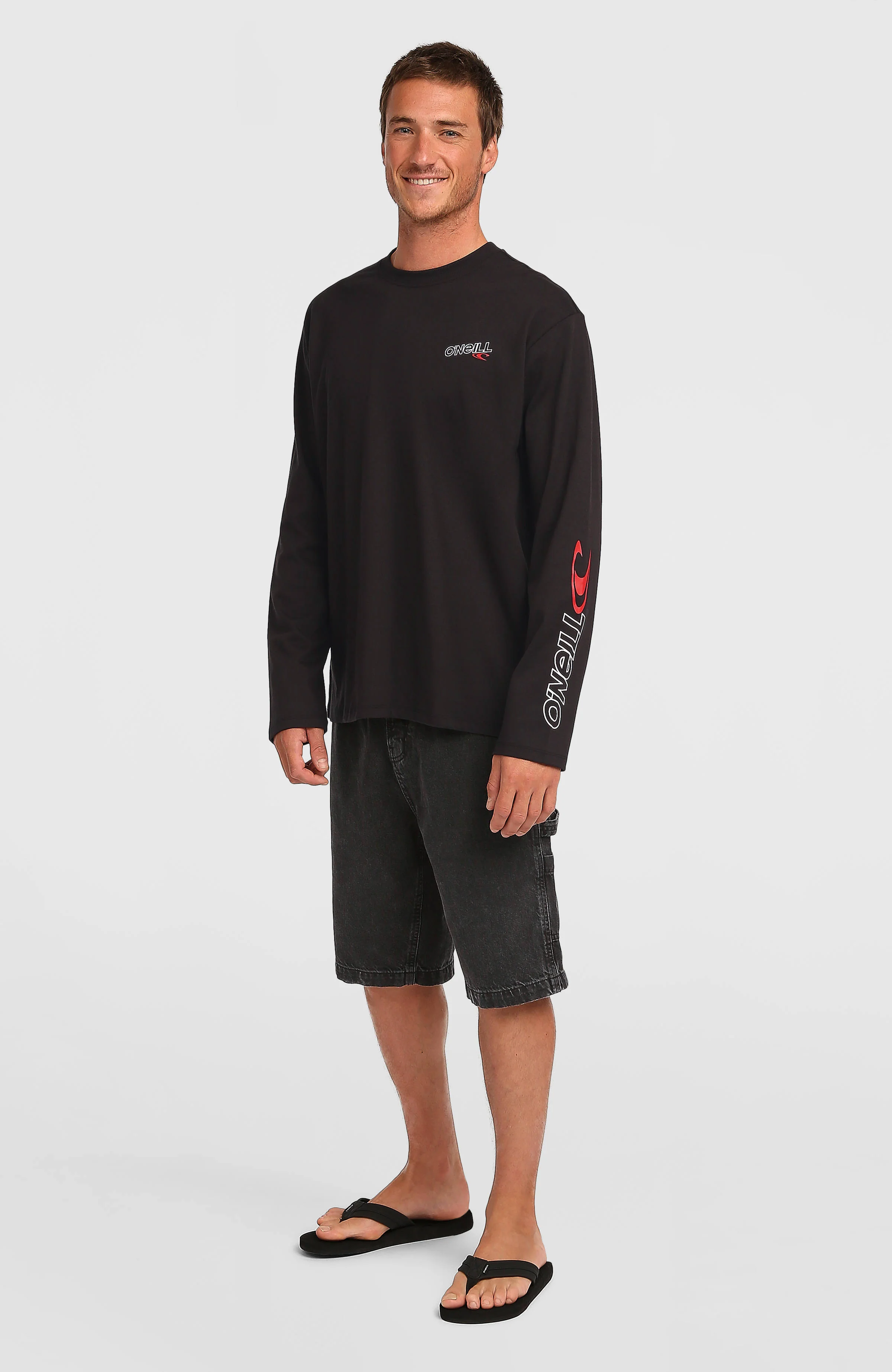 4352-essentials-denim-shorts-black-out-1.webp Essentials Denim Shorts | Black Out