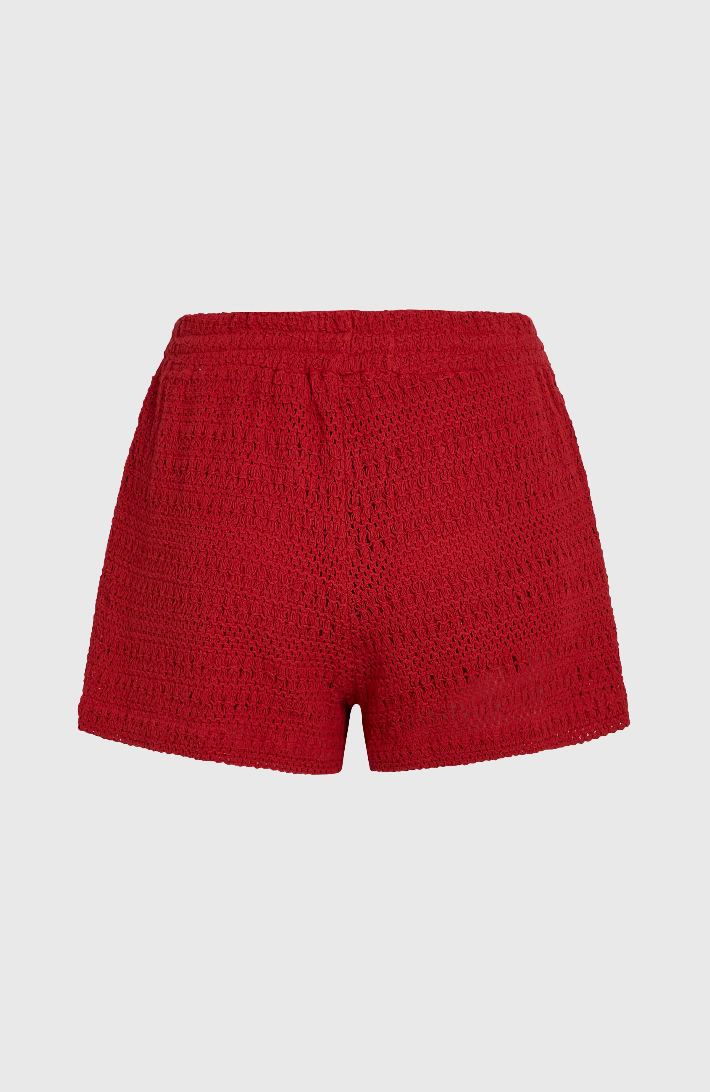 O'Riginals Crochet Shorts | Midnight Poppy