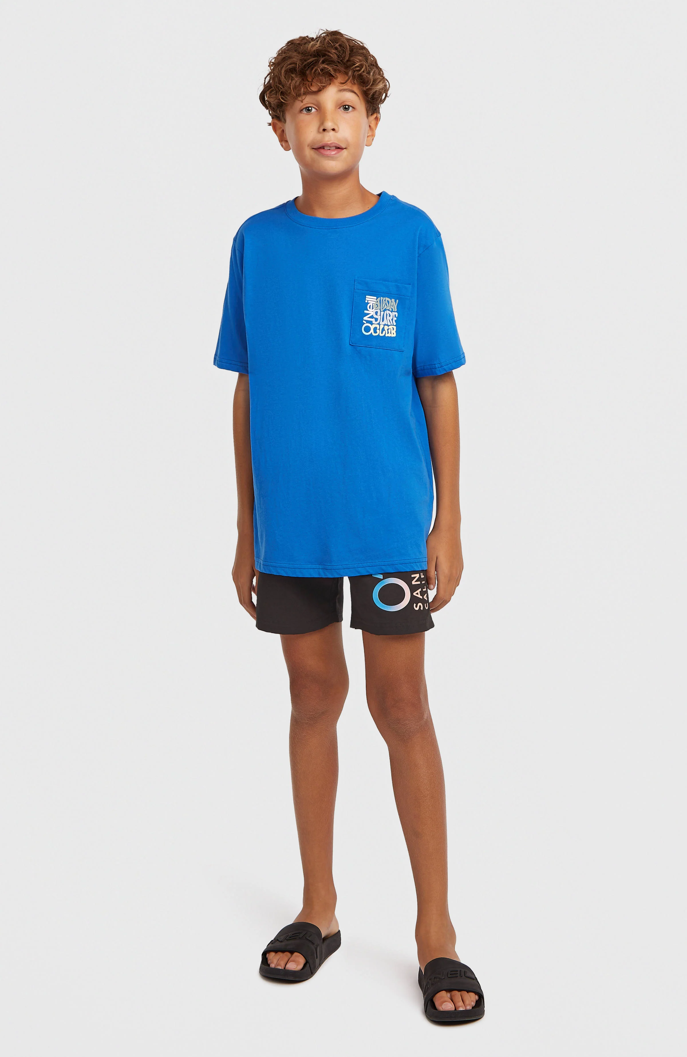 Chest Pocket T-Shirt | Mediterranean Blue