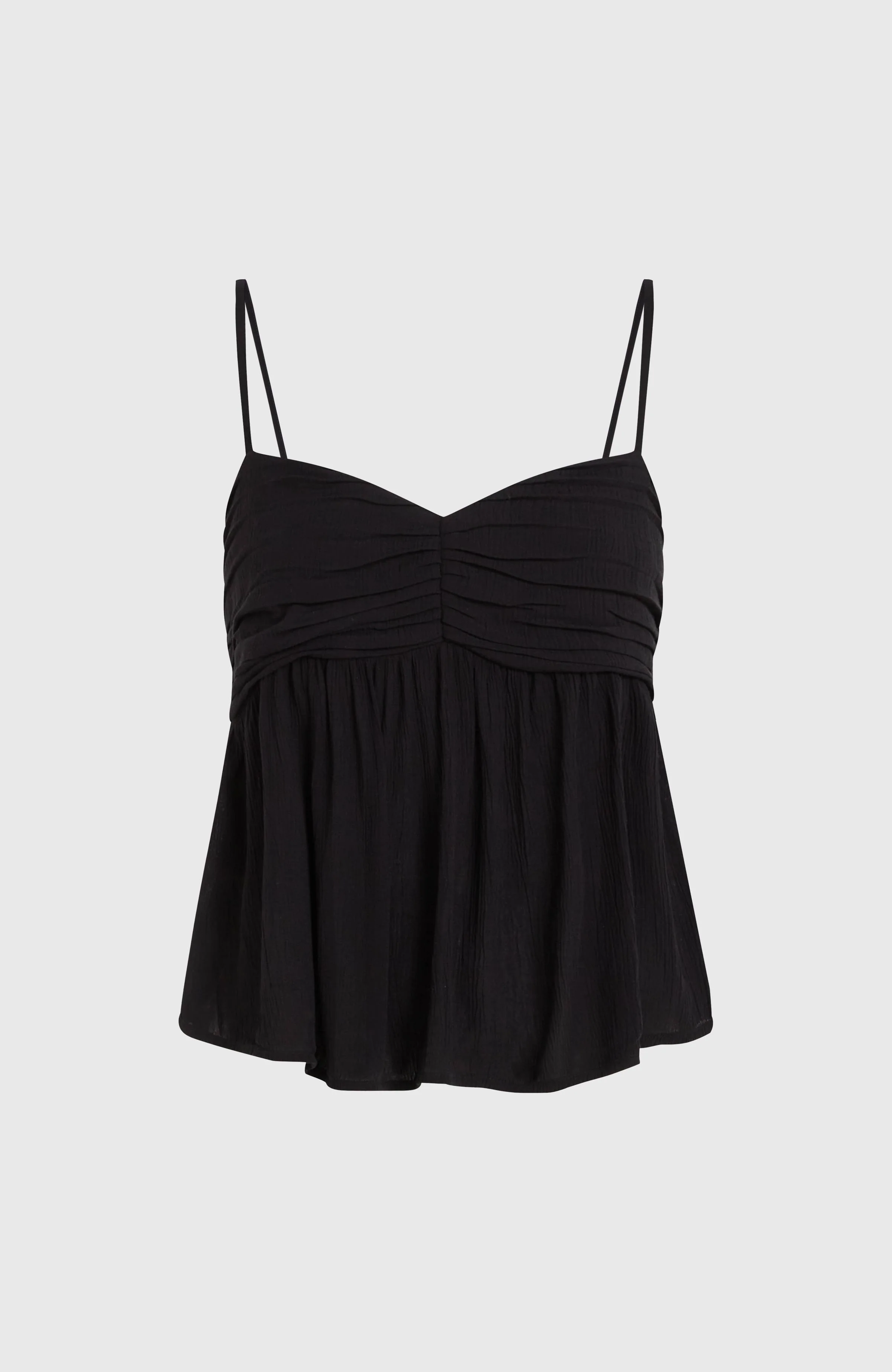 Reeta Woven Top | Black Out