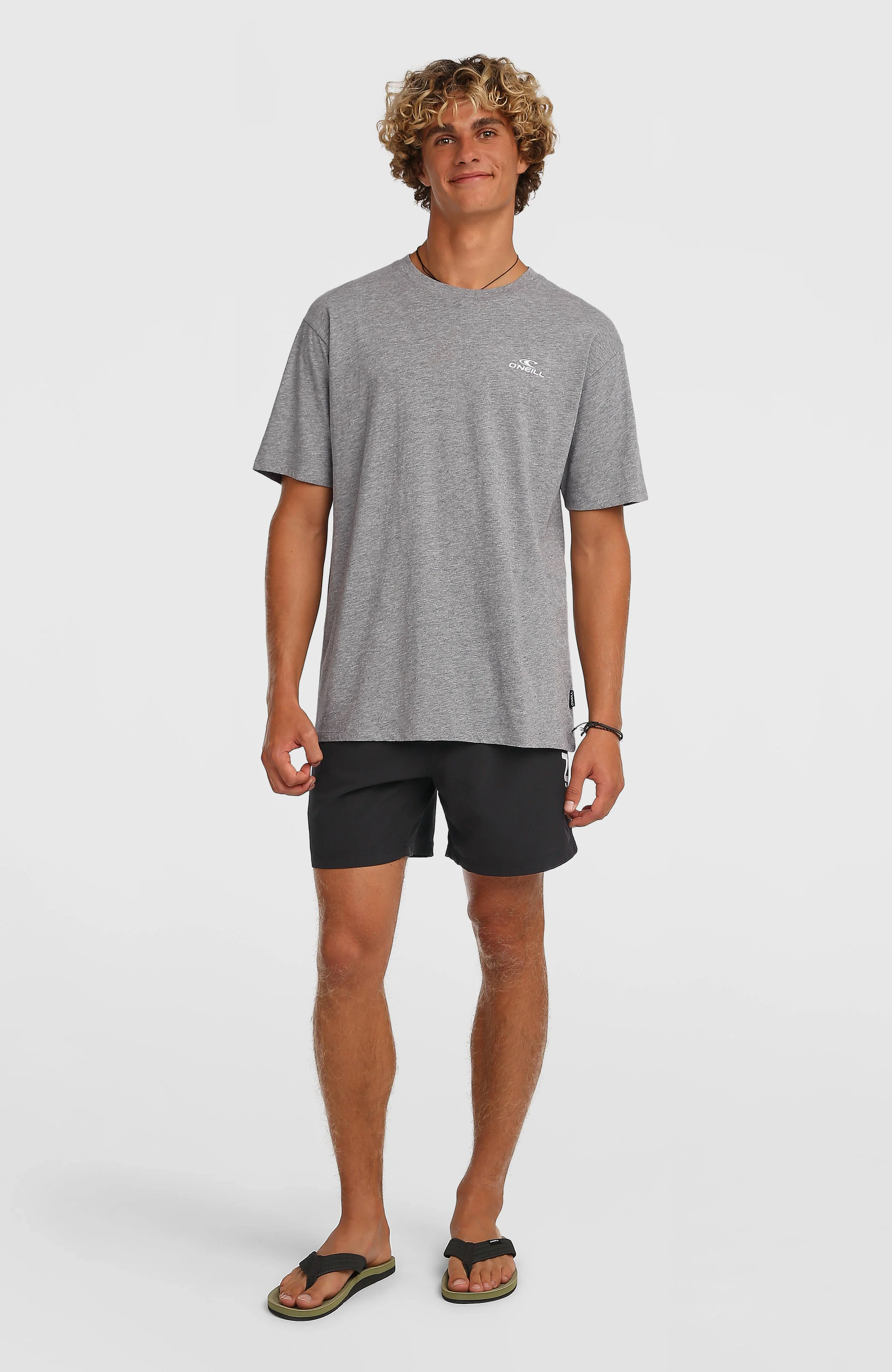 O'Neill Logo 16" Swimshorts | Black Out