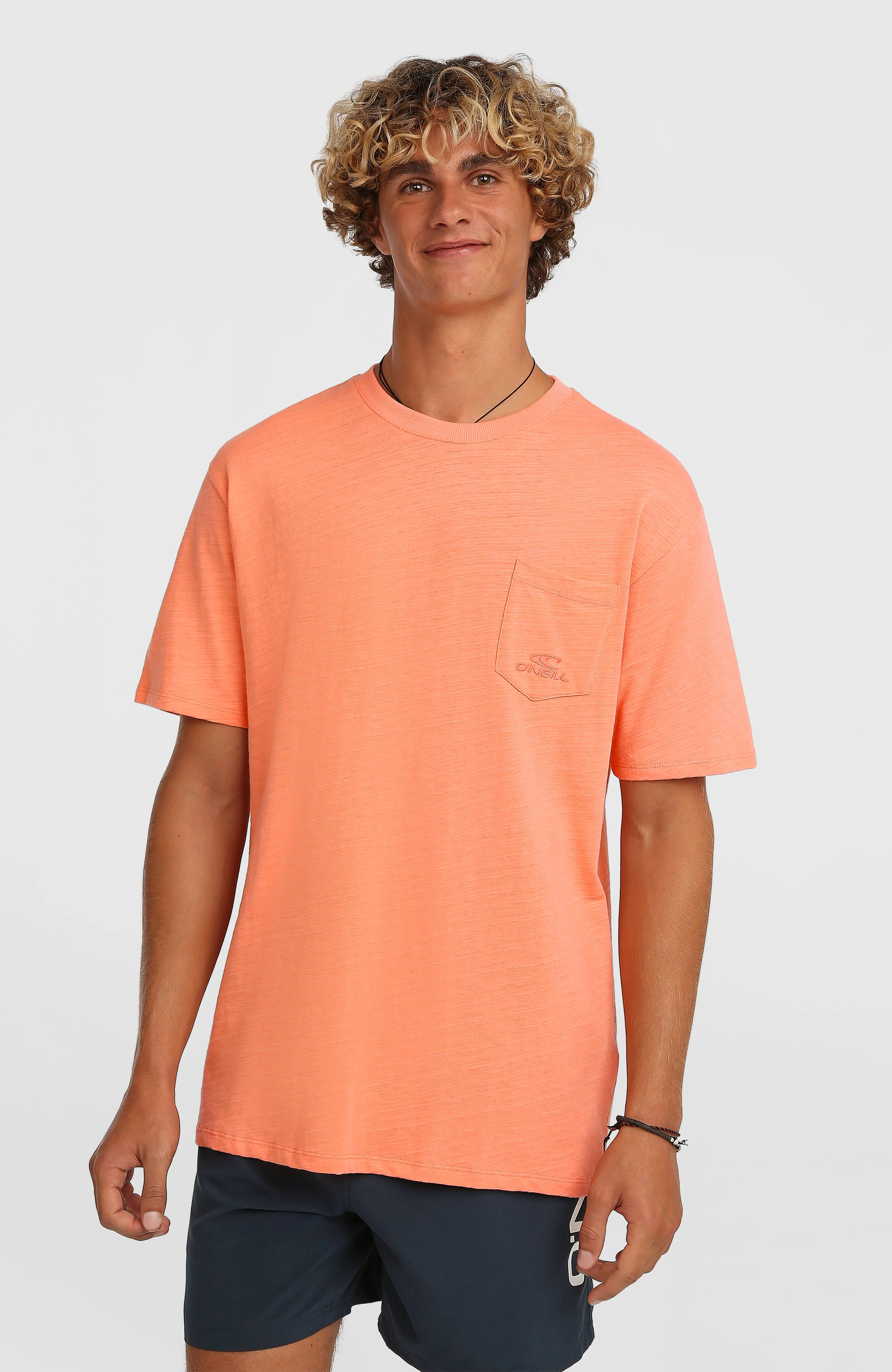 4616-o-neill-slub-chest-pocket-t-shirt-funky-peach-1.webp O'Neill Slub Chest Pocket T-Shirt | Funky Peach