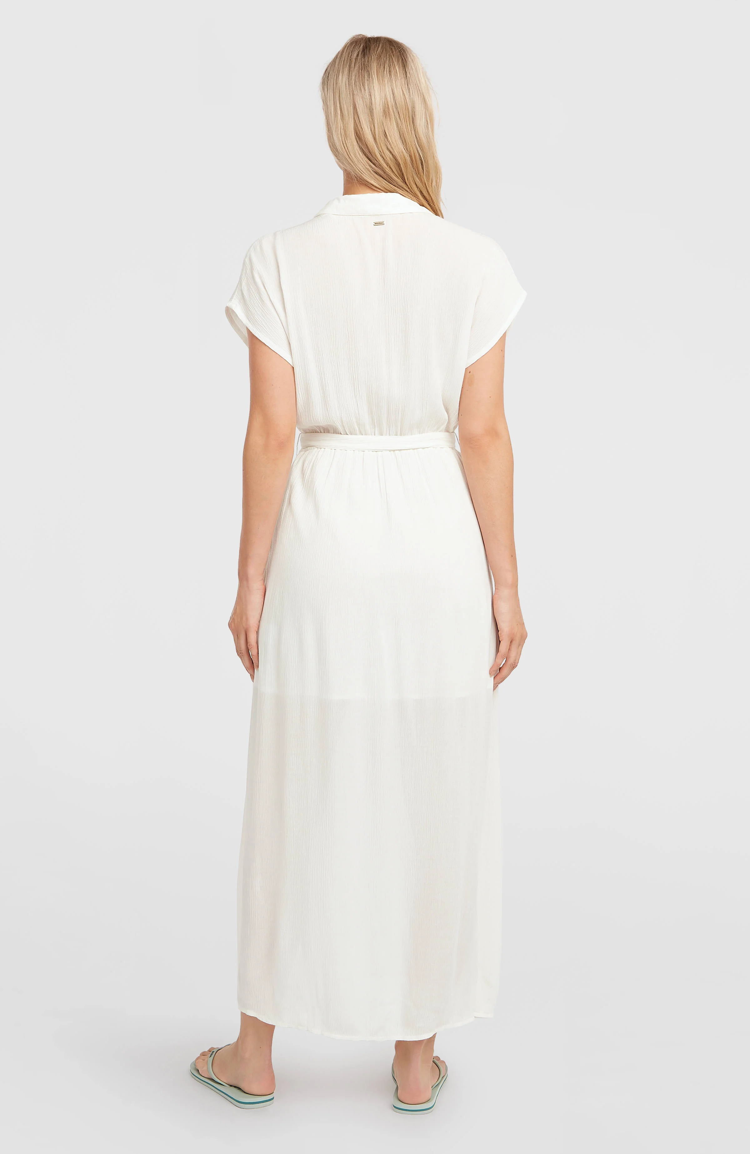 Lori Maxi Shirt Dress | Snow White