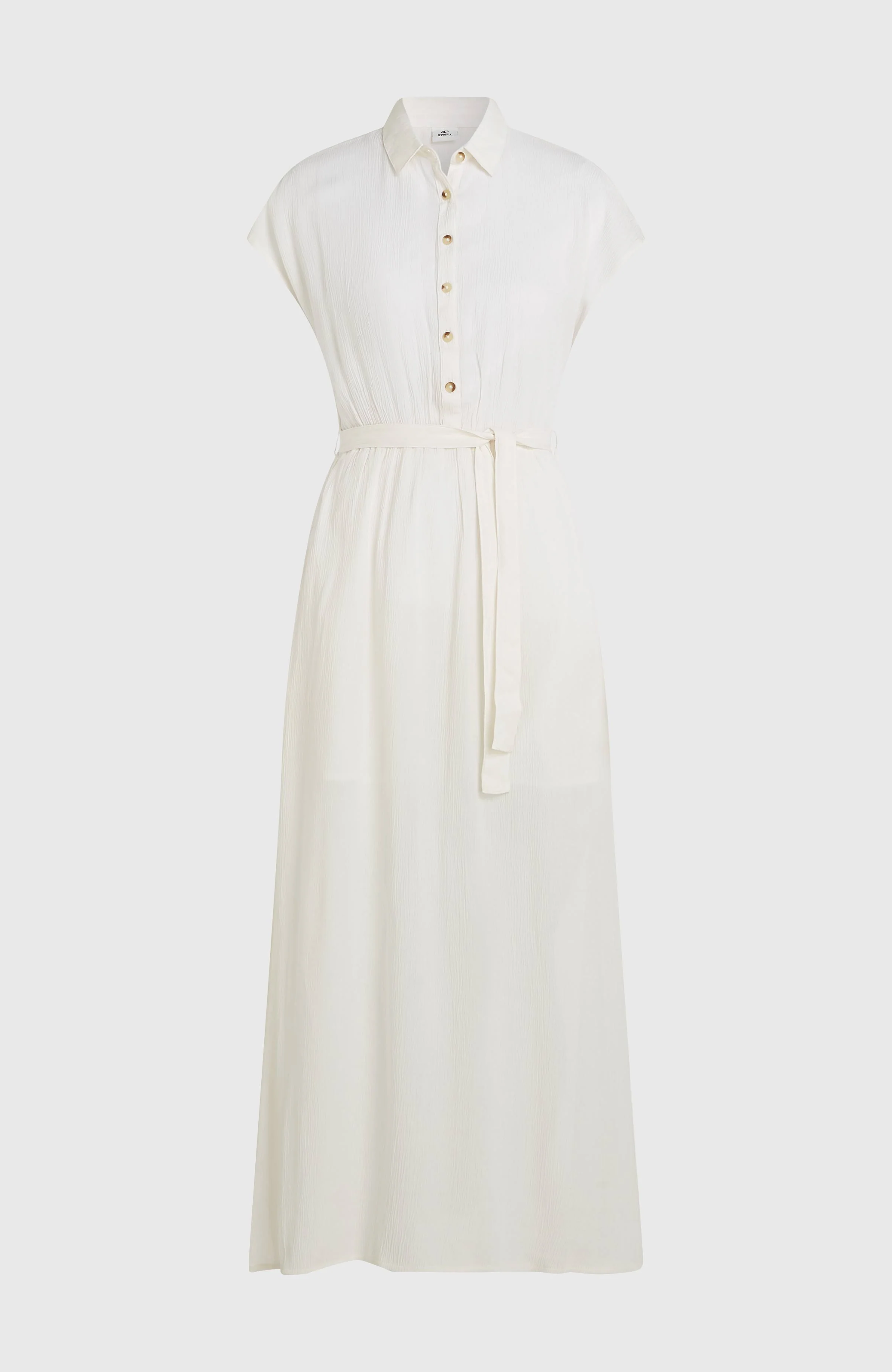 Lori Maxi Shirt Dress | Snow White