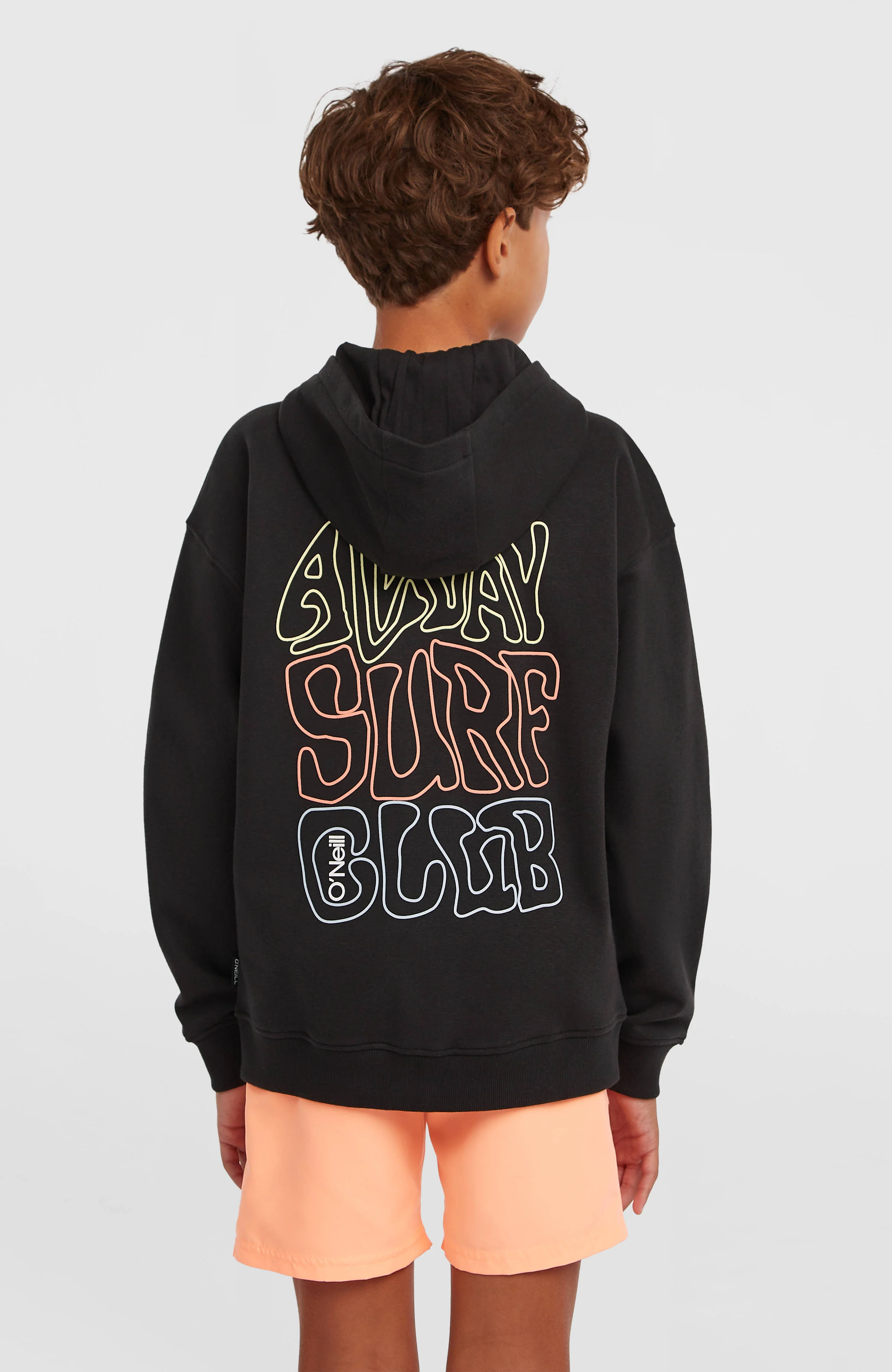 Graphic Full-Zip Hoodie | Black Out