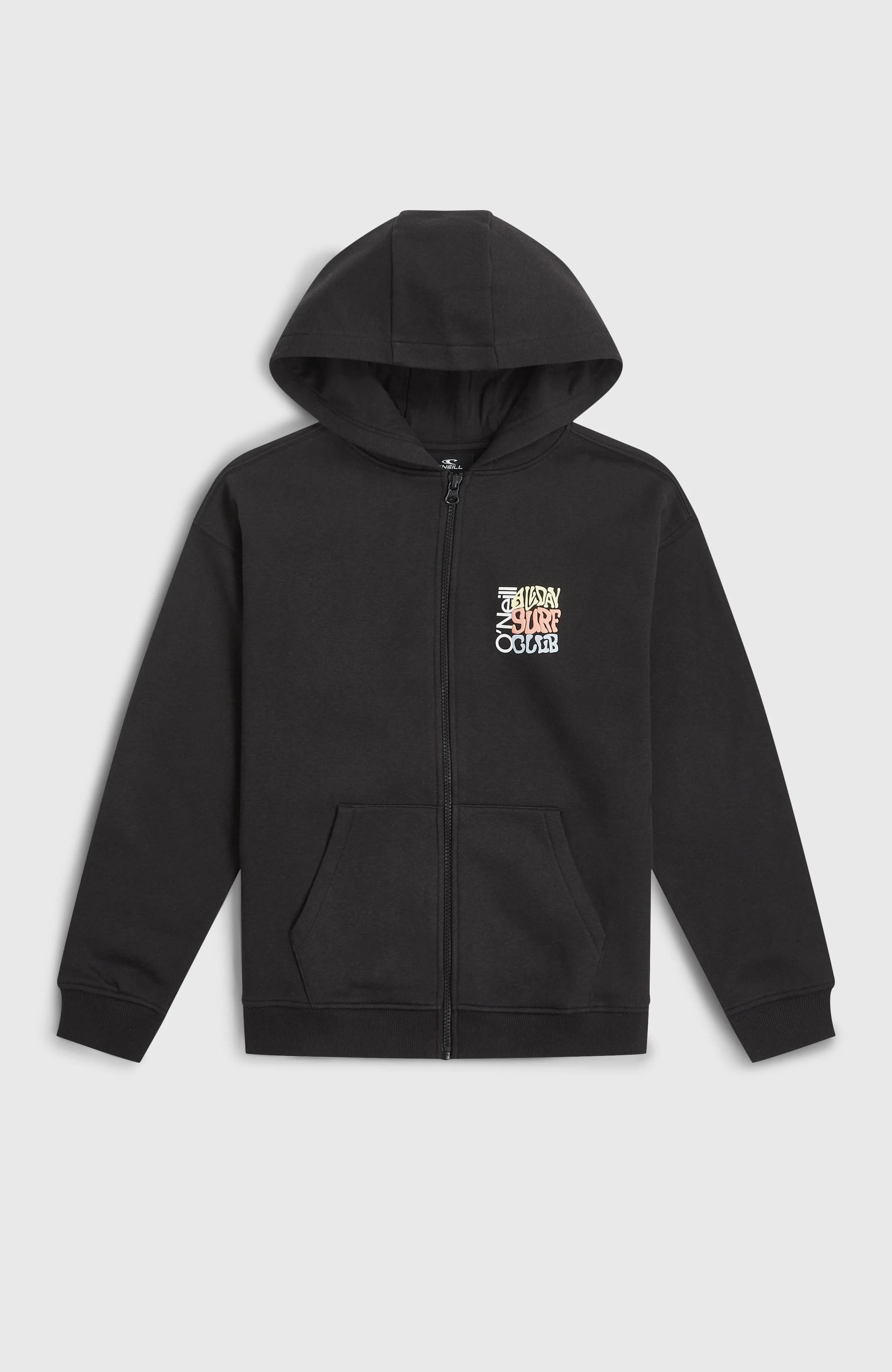 Graphic Full-Zip Hoodie | Black Out