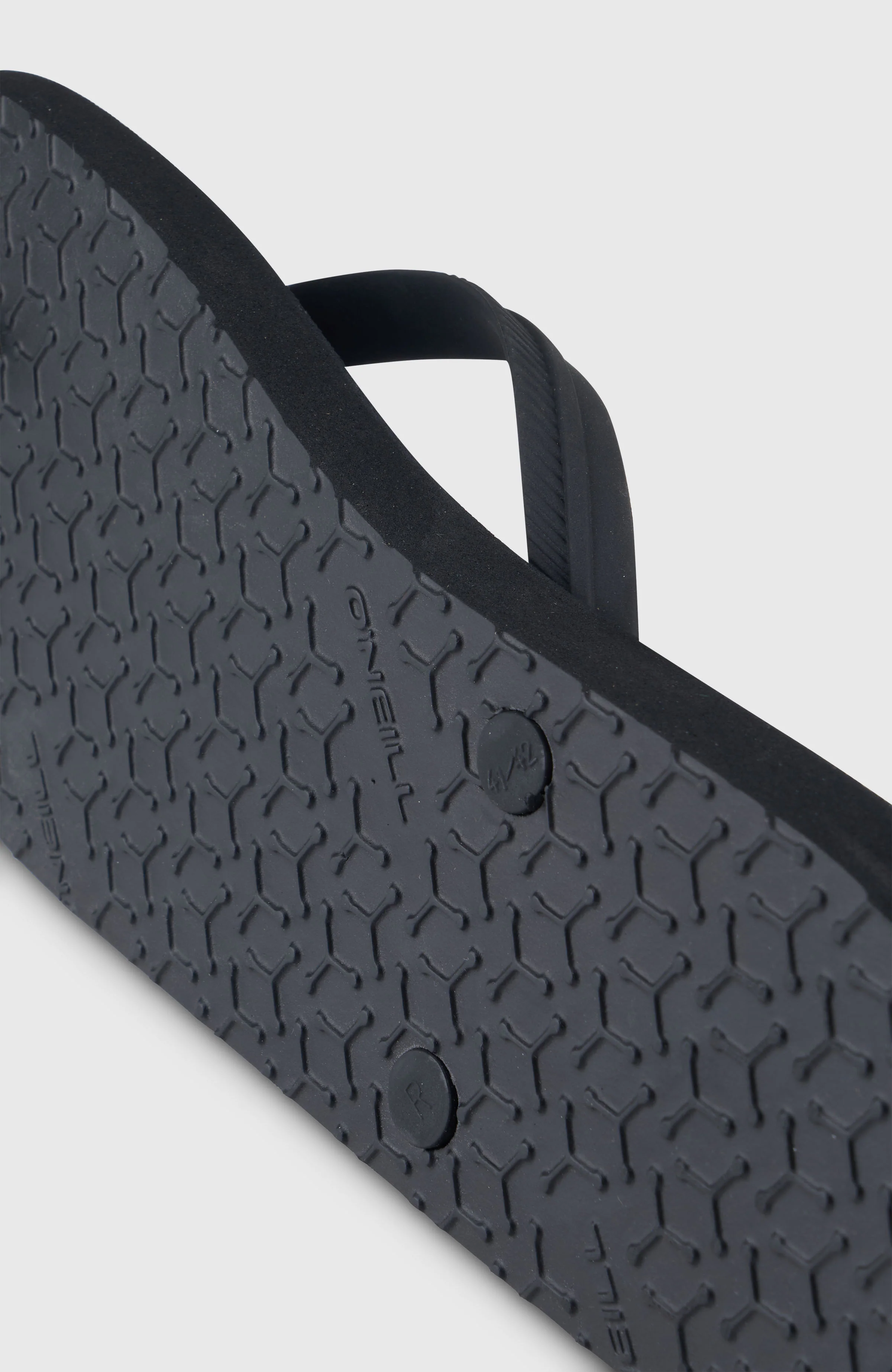 Profile Small Logo Sandals | Black Out