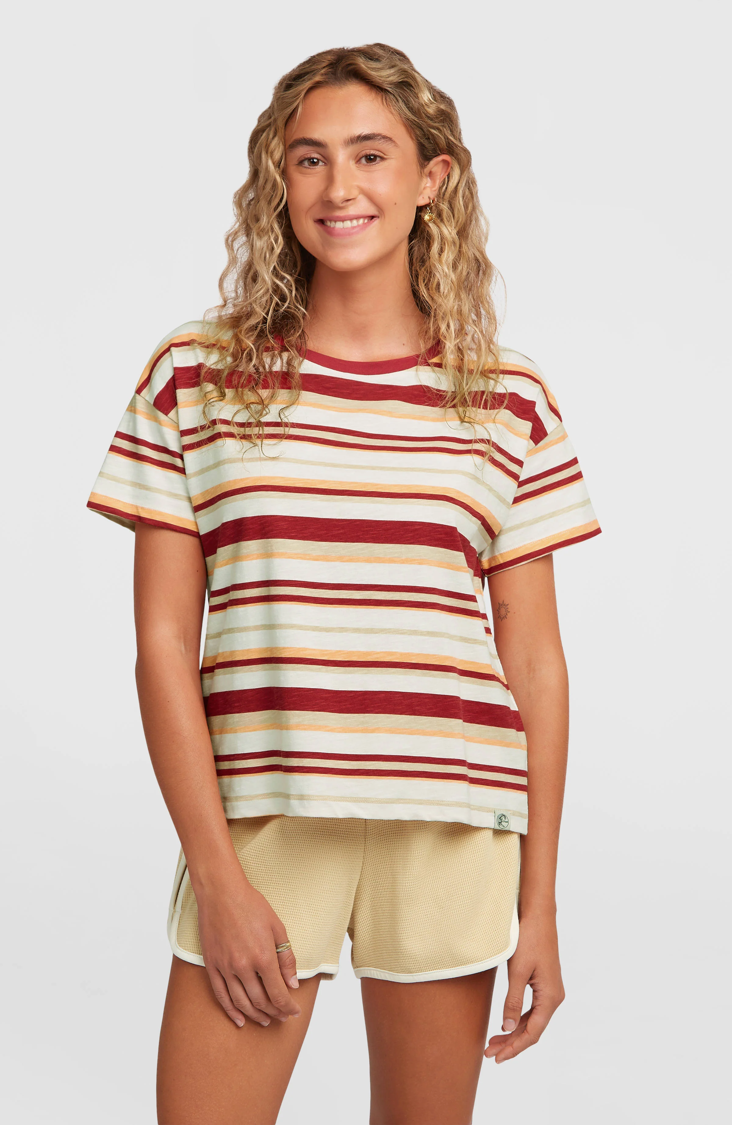 4960-o-riginals-boxy-stripe-t-shirt-beige-originals-tee-stripe-1.webp O'Riginals Boxy Stripe T-Shirt | Beige Originals tee stripe
