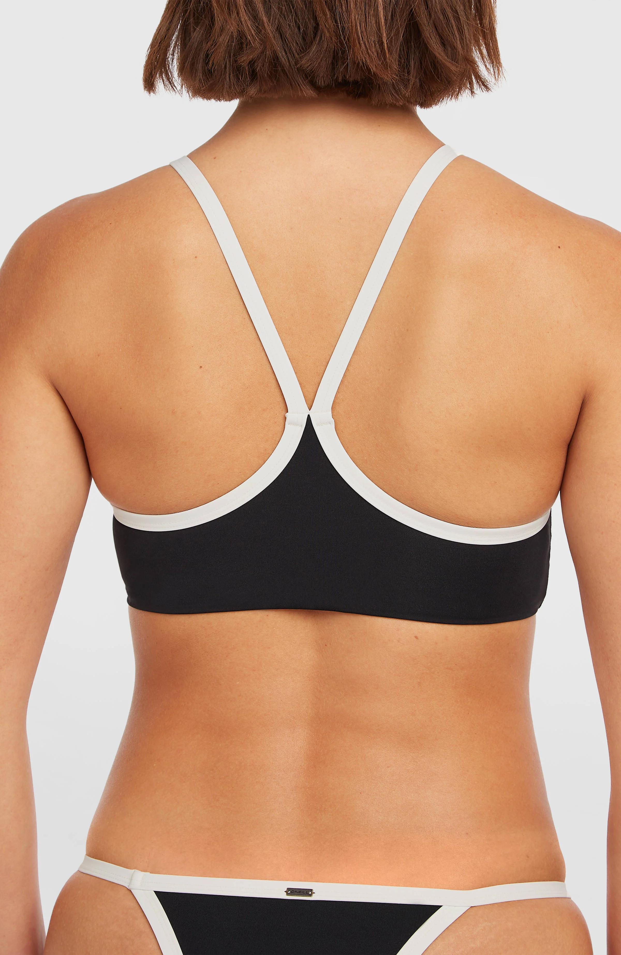 3X Faster-Drying High-Neck Bikini Set | Black Out