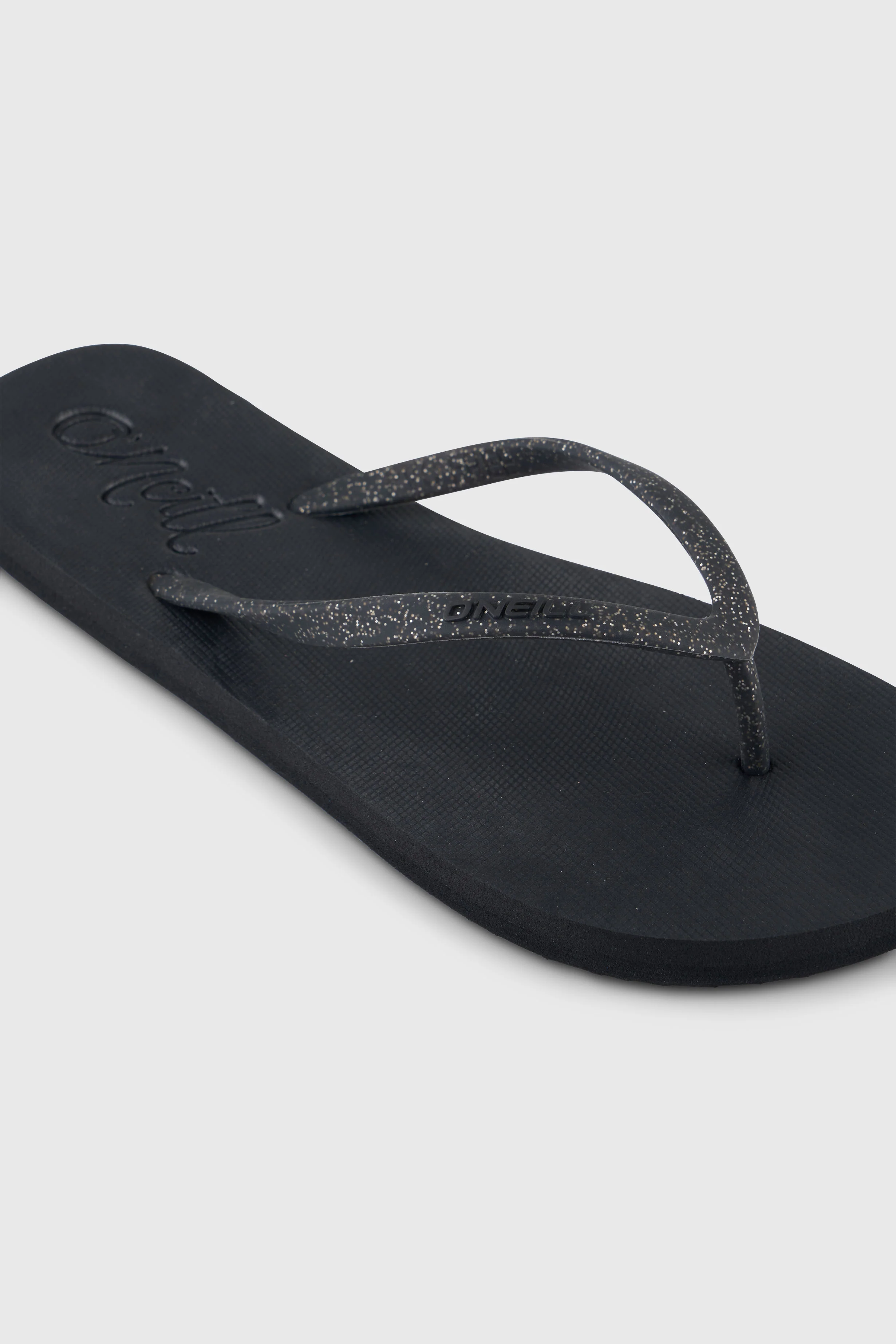 Profile Glitter Sandals | Black Out