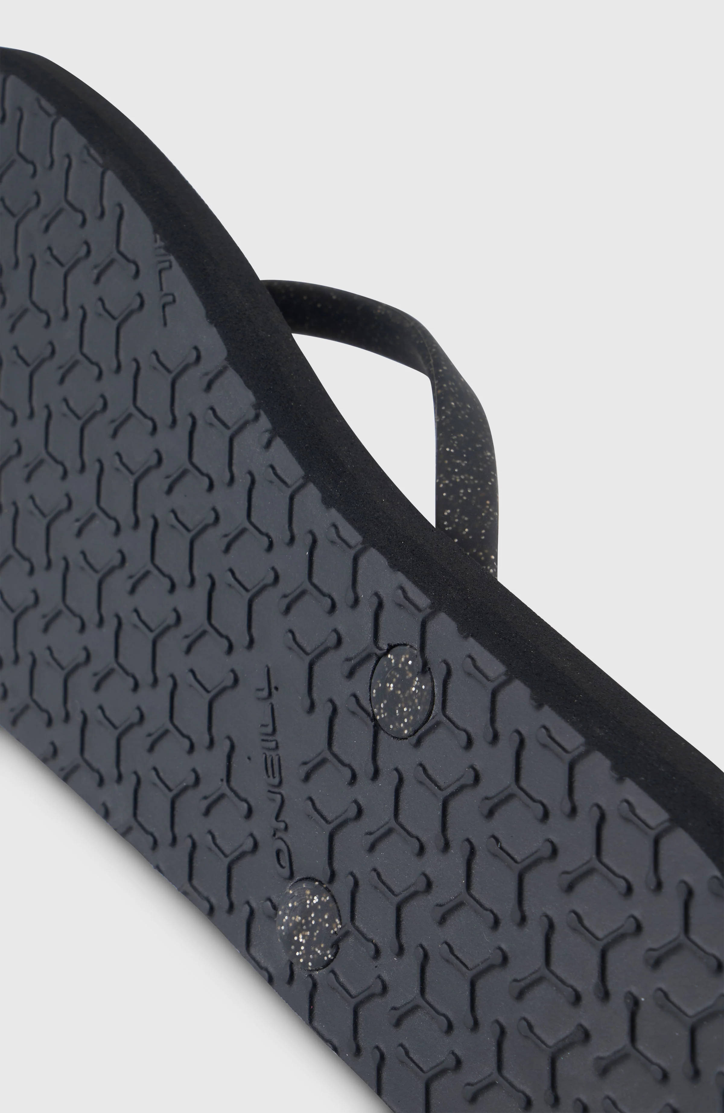 Profile Glitter Sandals | Black Out