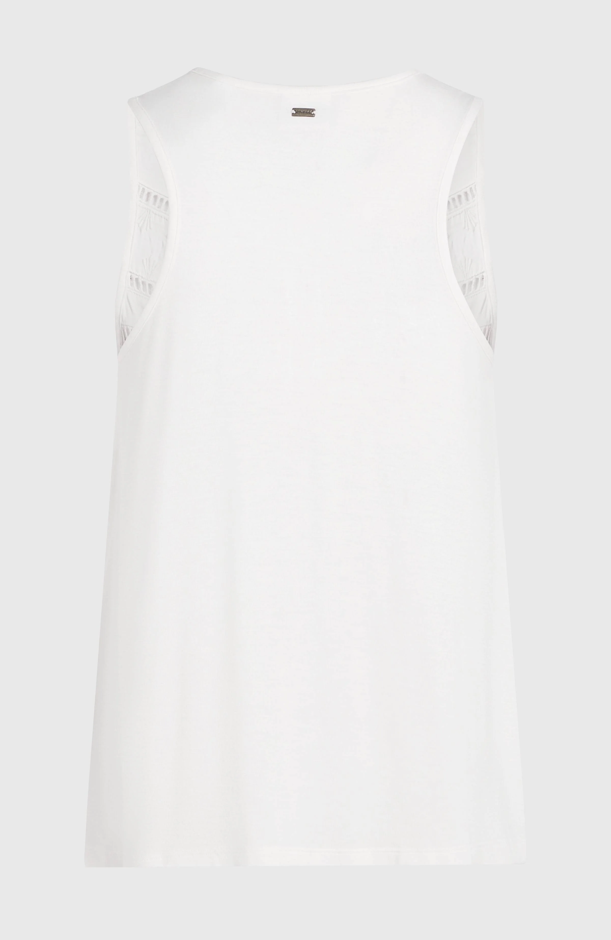Essentials Tokeena Embroidery Tank | Snow White