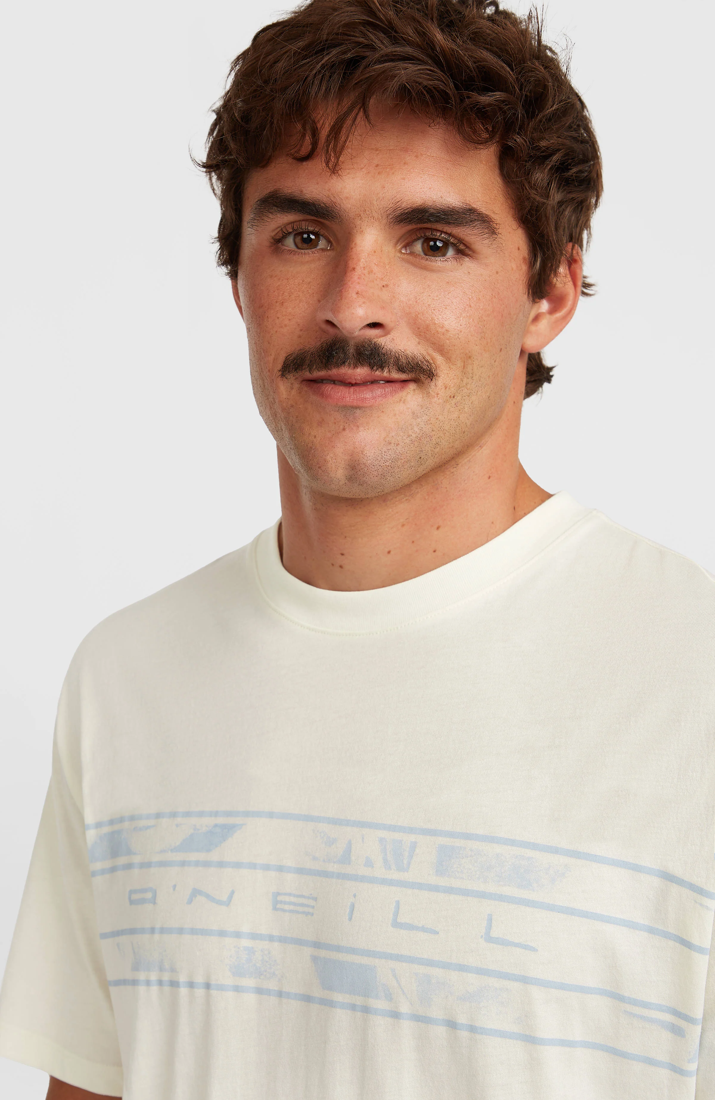 O’Neill Flower Stripe T-Shirt | Snow White