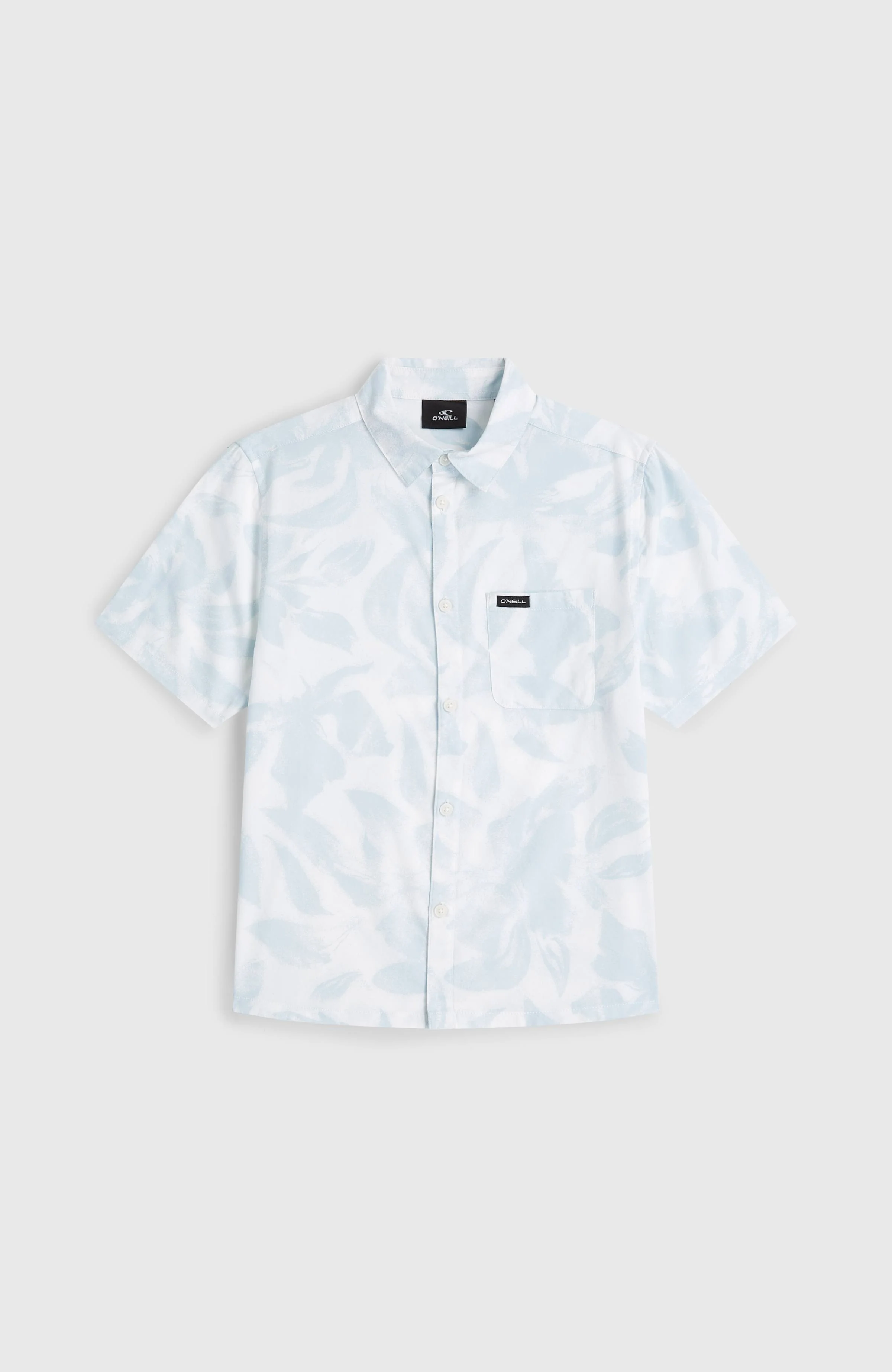 Print Shirt | White Spray Flower
