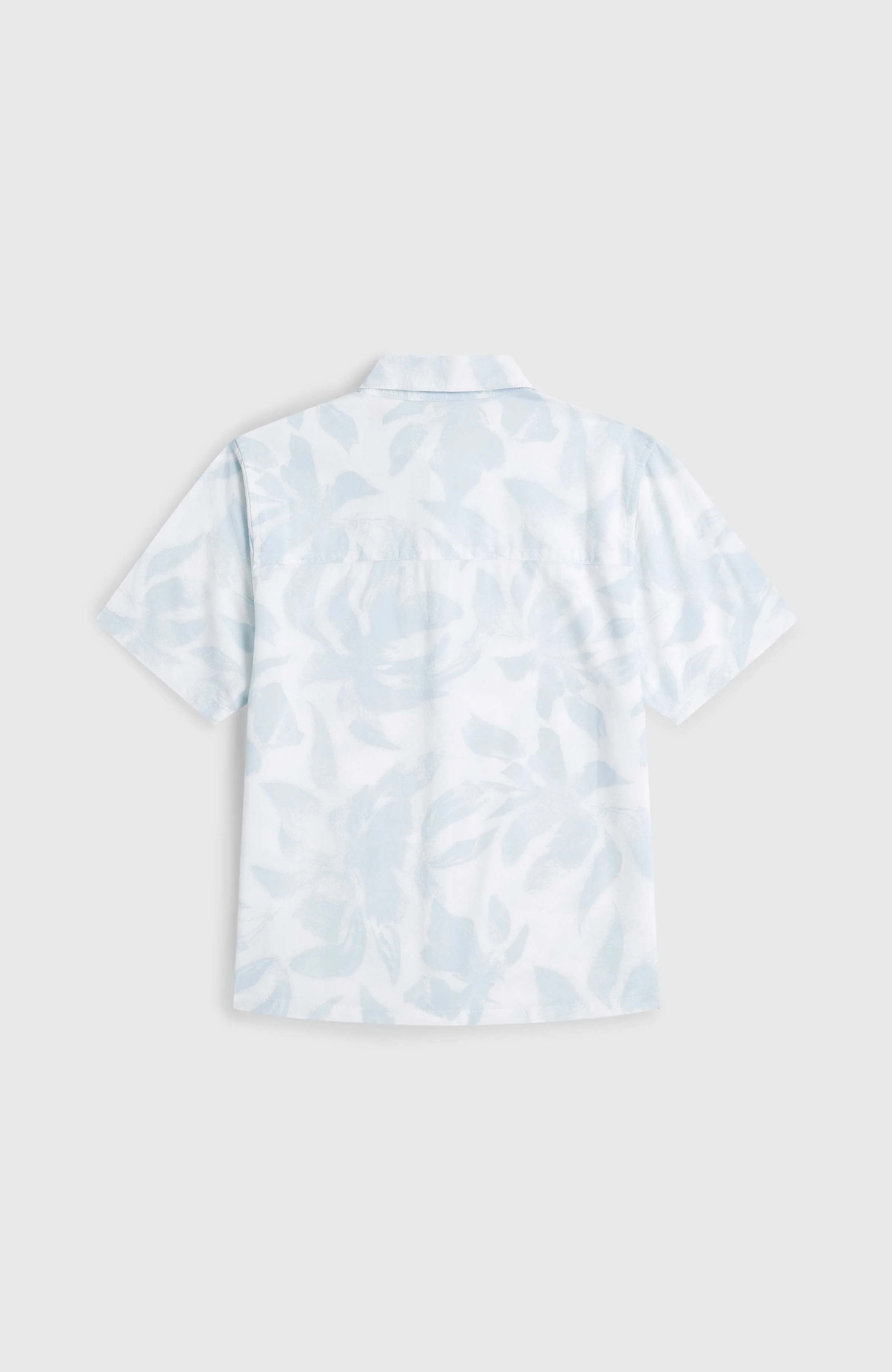 Print Shirt | White Spray Flower