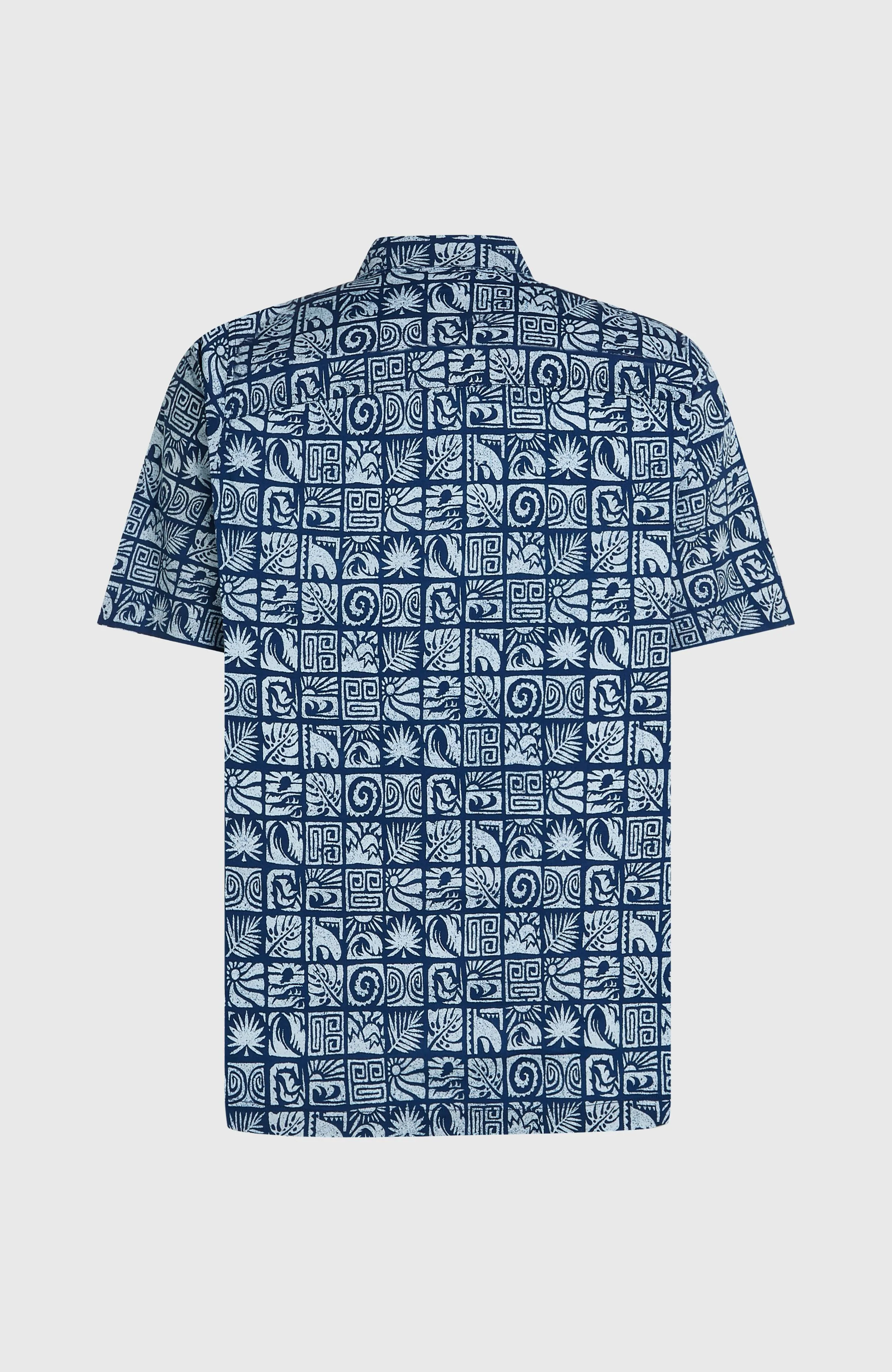 O'Neill Print Shirt | Dark Blue Bricks